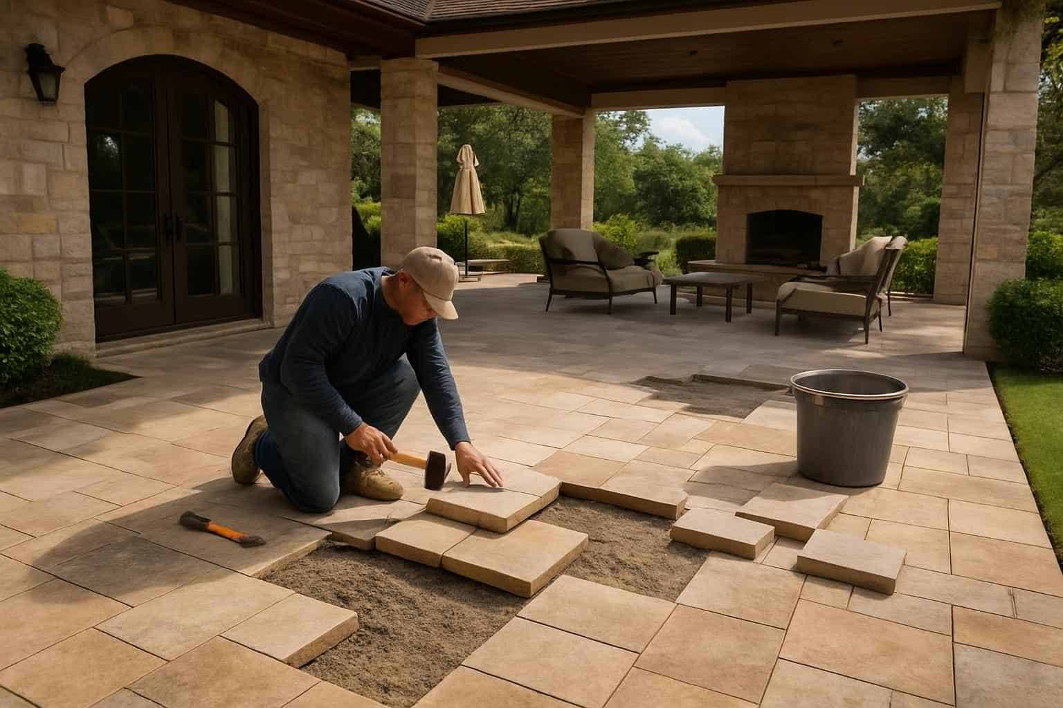 Patio Construction Contractor In Hye TX Patio Repair Service in Hye TX