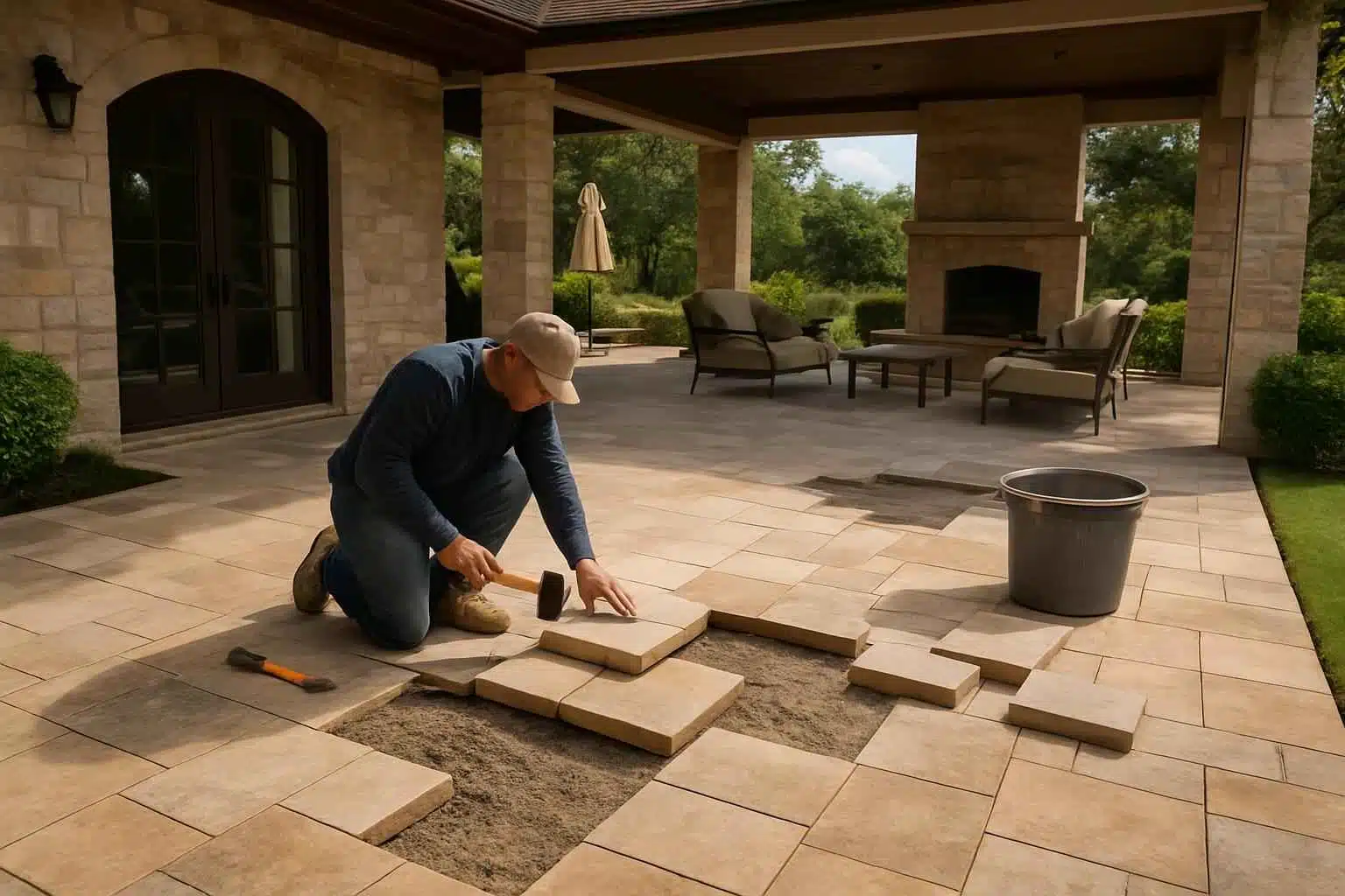 Patio Repair Service in Hye TX