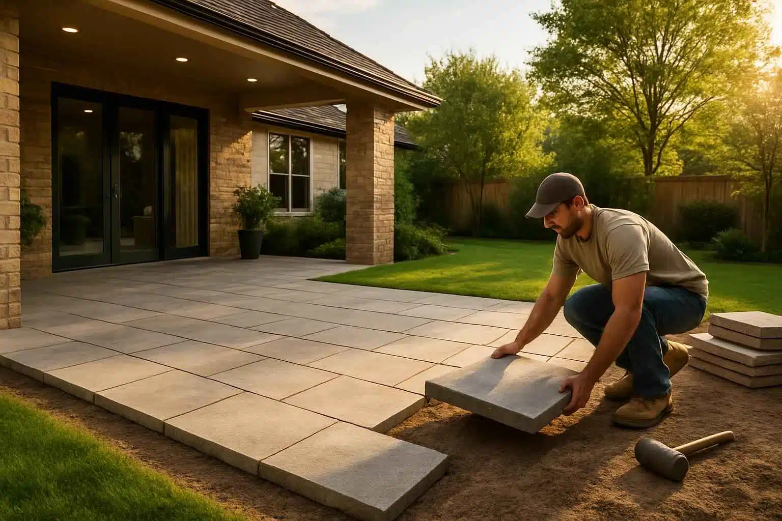 Concrete Slabs Foundations Contractor In Doss TX Patio Slab Installation Service in Doss TX