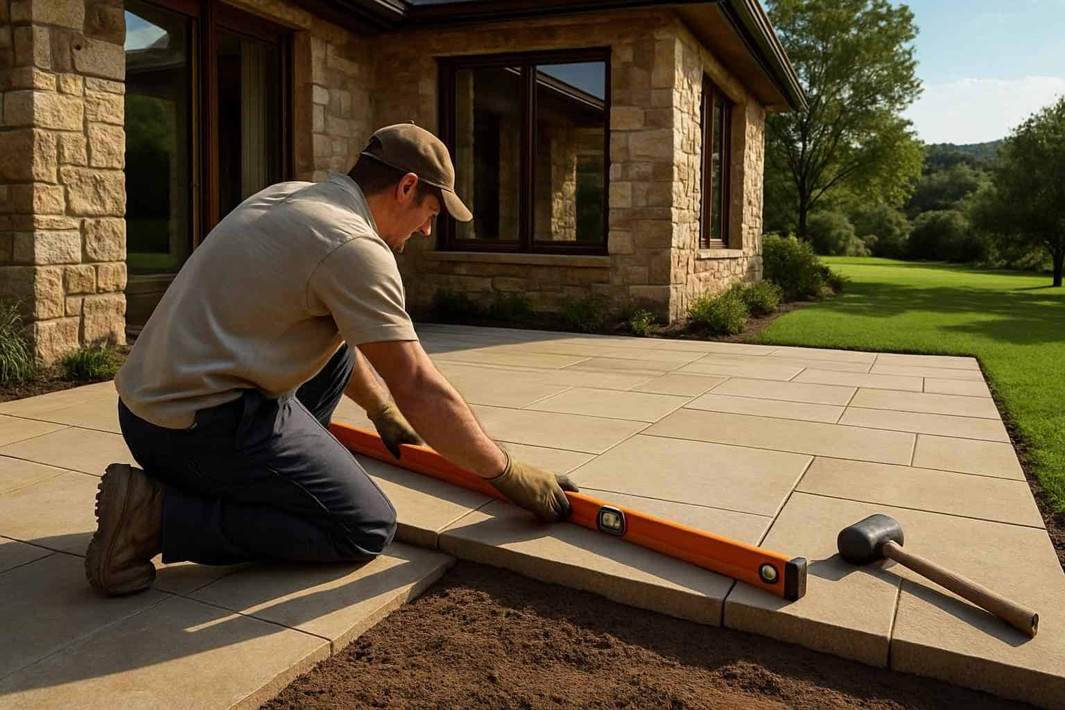 Patio Slab Installation Service in Harper TX