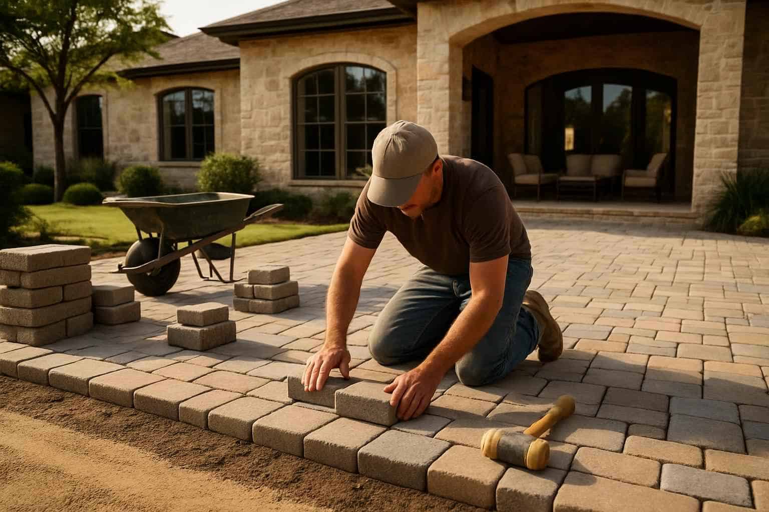 Patio Construction Contractor In Hye TX Paver Patio Installation Company in Hye TX