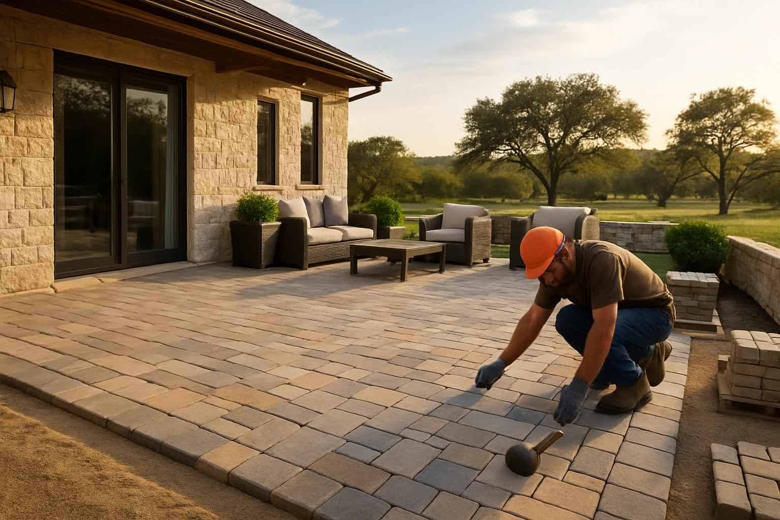 Patio Construction Contractor In Kerrville TX Paver Patio Installation Company in Kerrville TX