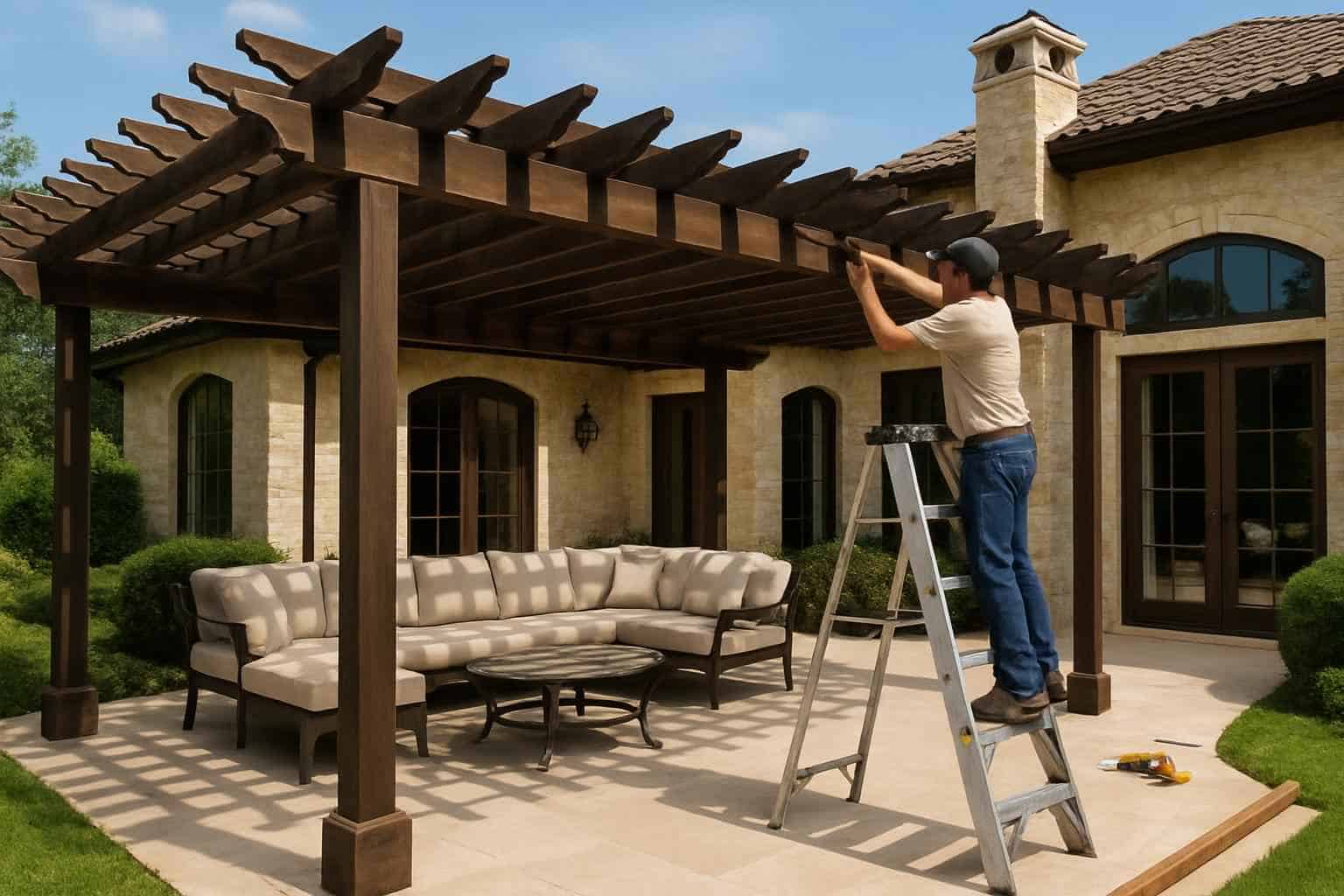 Pergola Repair Service in Comfort TX