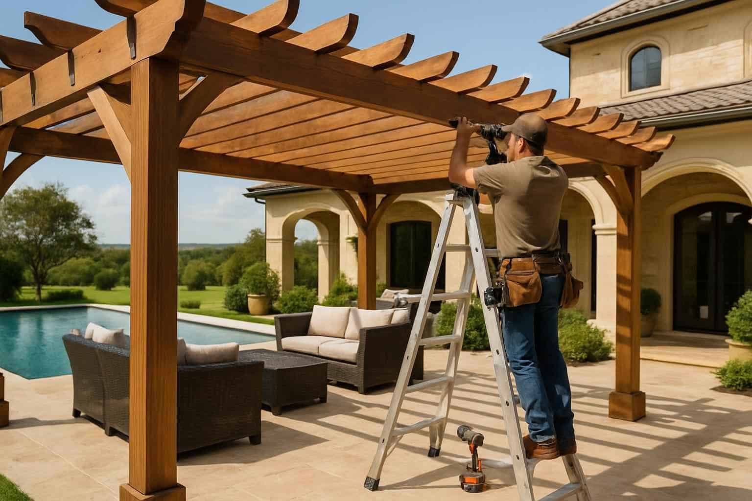 Pergola Repair Service in Doss TX