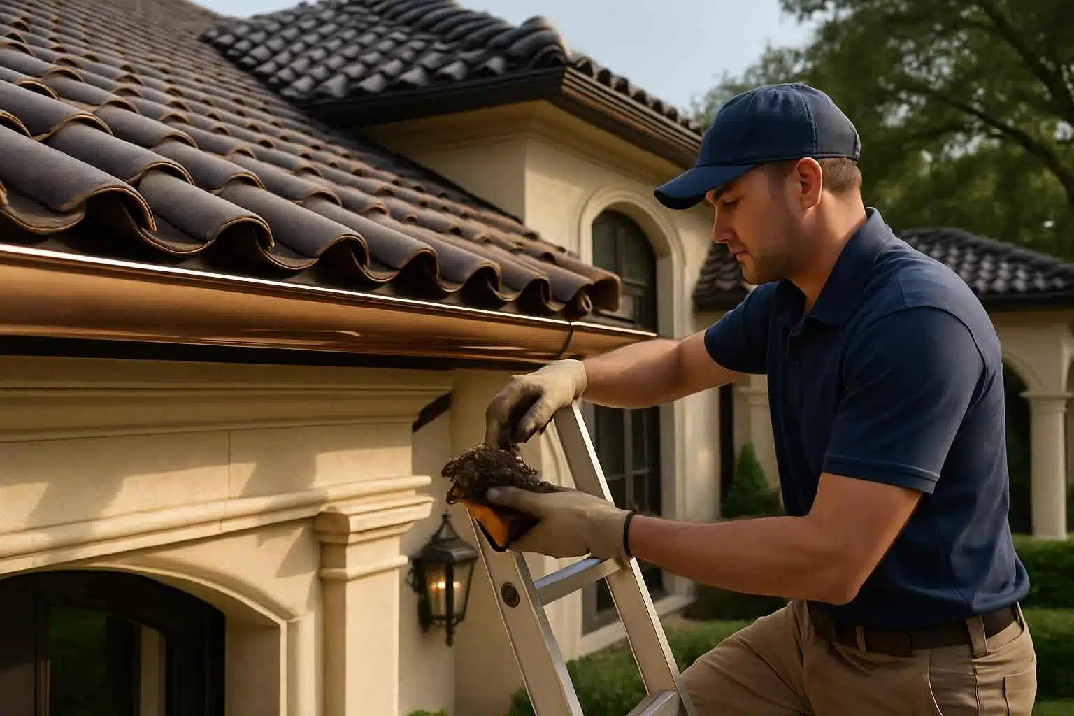 Gutter Installation Contractor In Comfort TX Rain Gutter Cleaning Service in Comfort TX