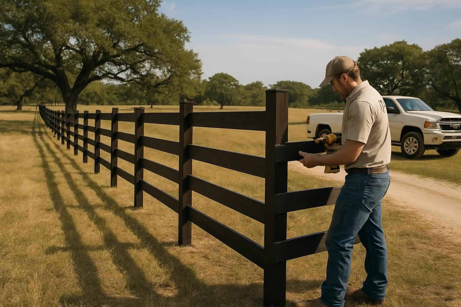 Ranch Fence Builder in Comfort TX
