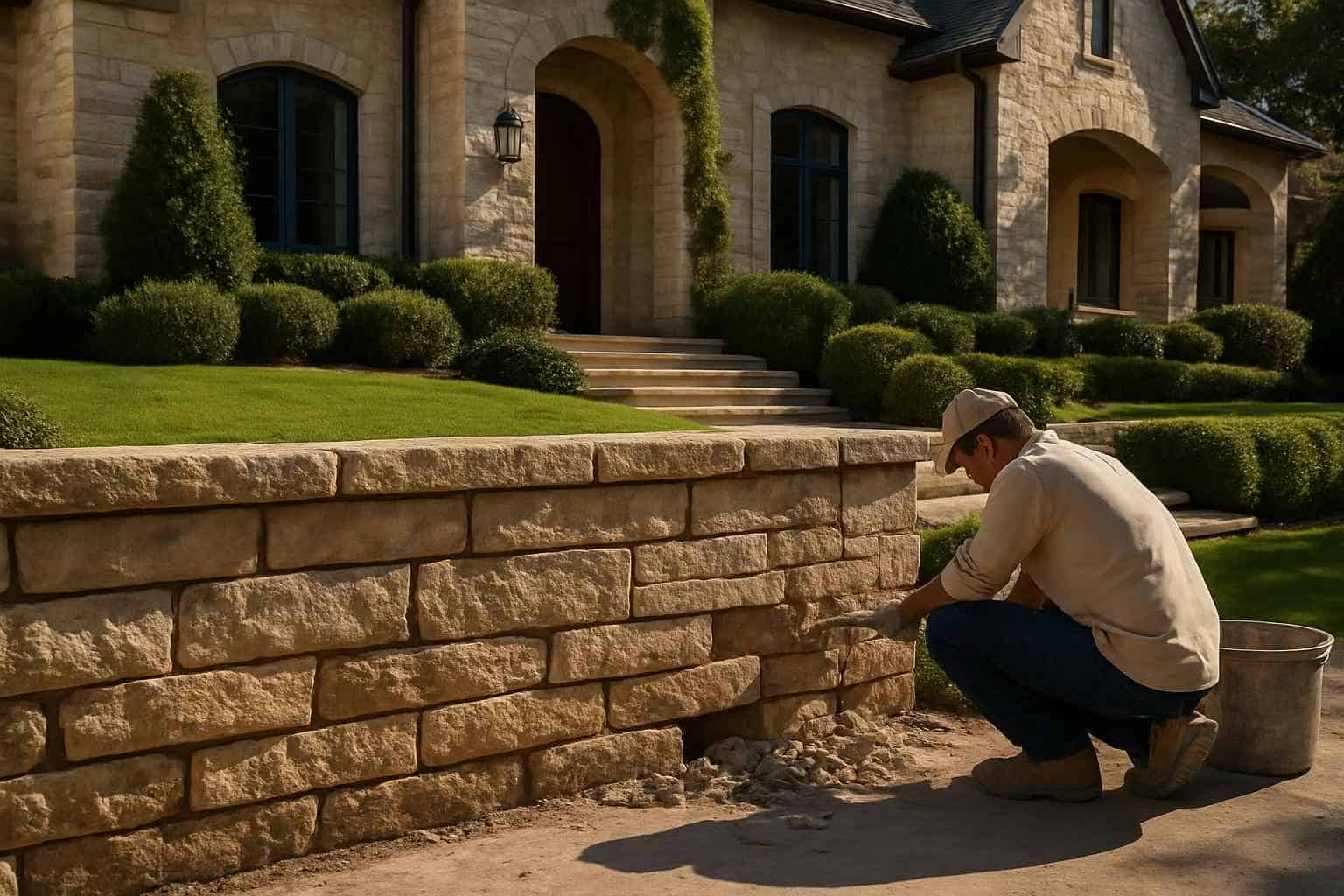 Retaining Wall Repair Service in Comfort TX