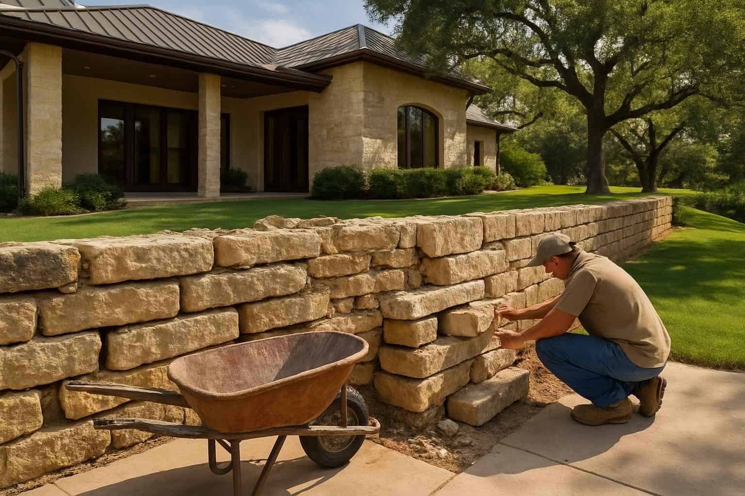 Retaining Wall Repair Service in Harper TX