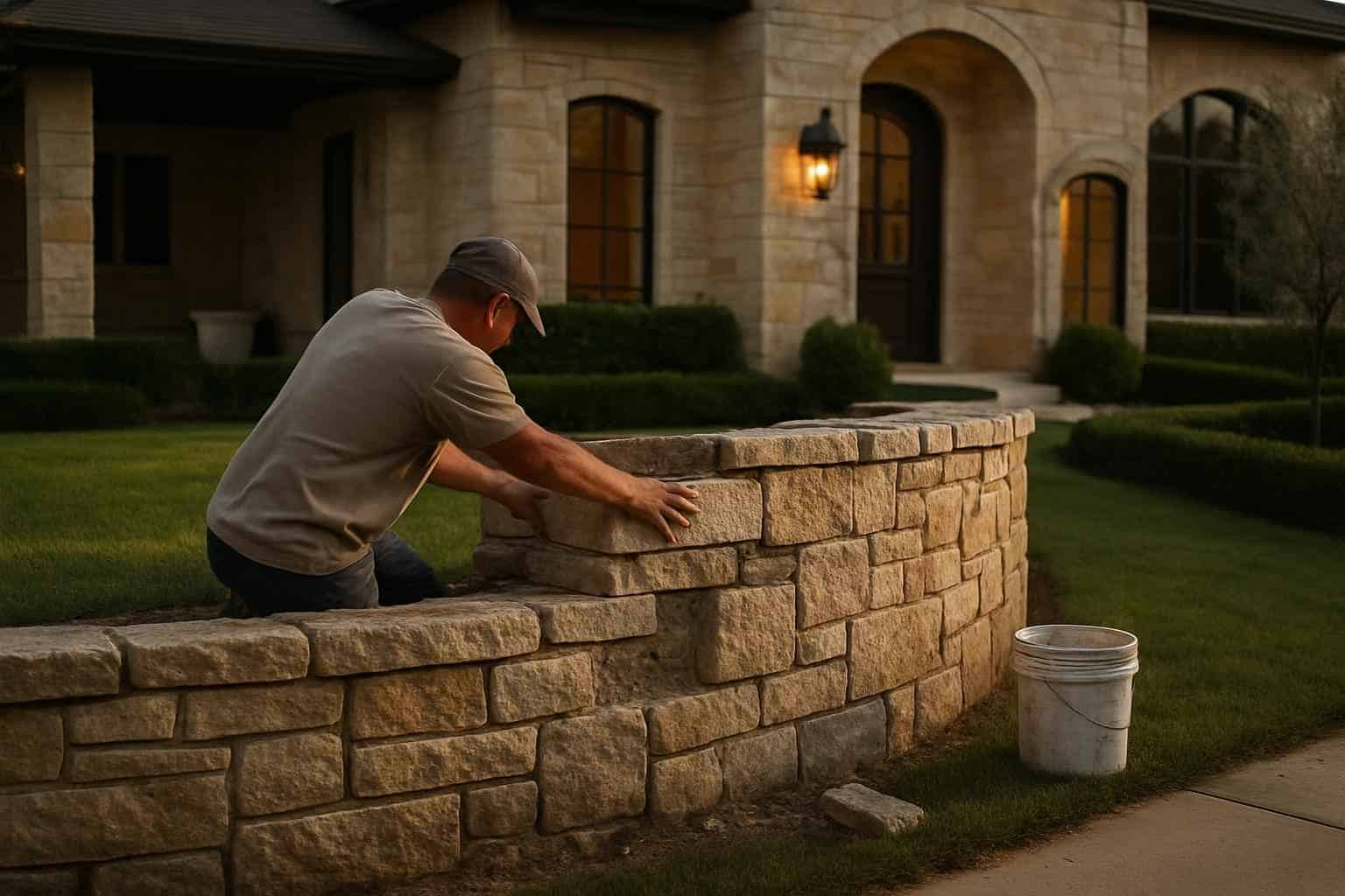 Retaining Wall Repair Service in Hye TX