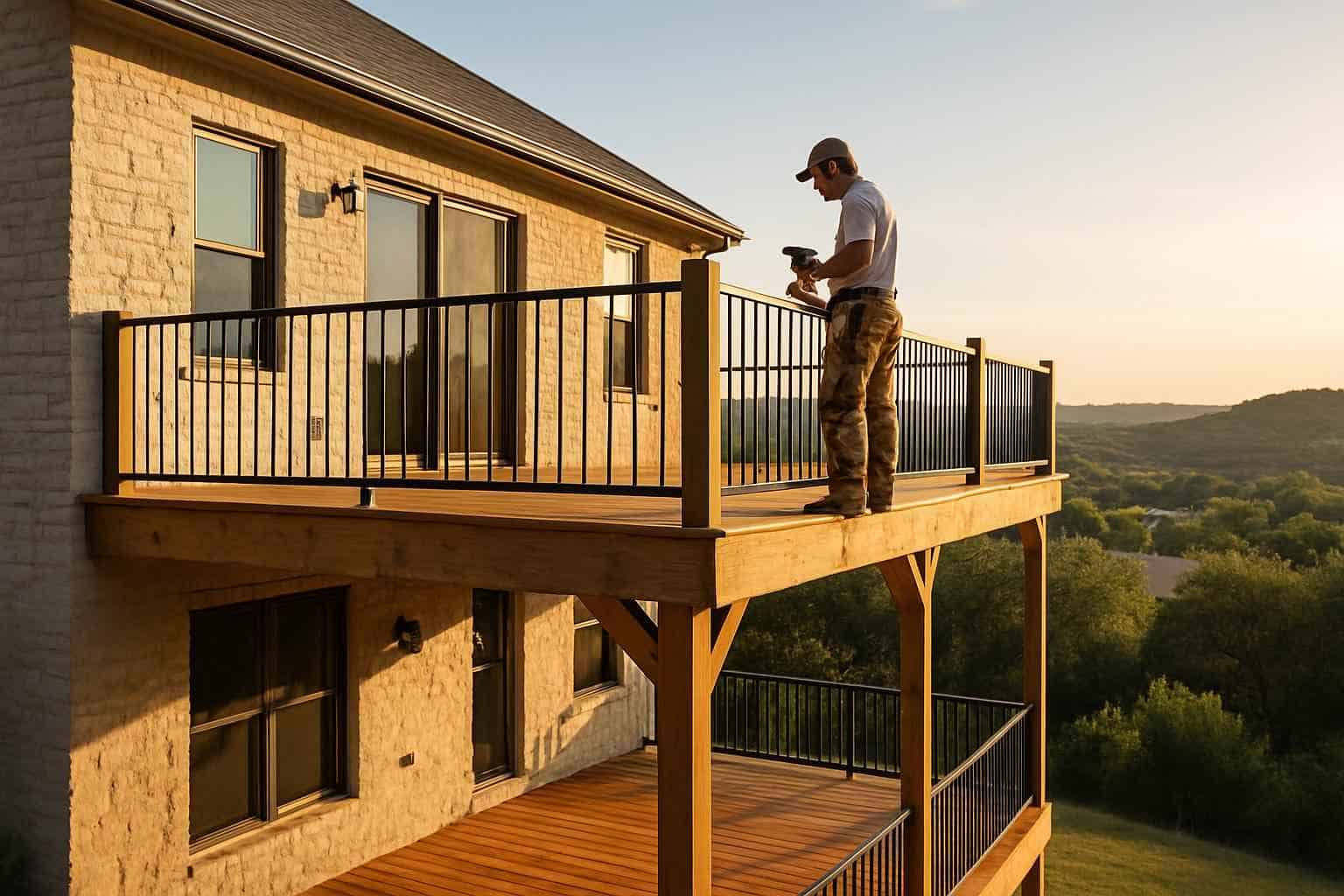 Second Story Deck Builder in Kerrville TX