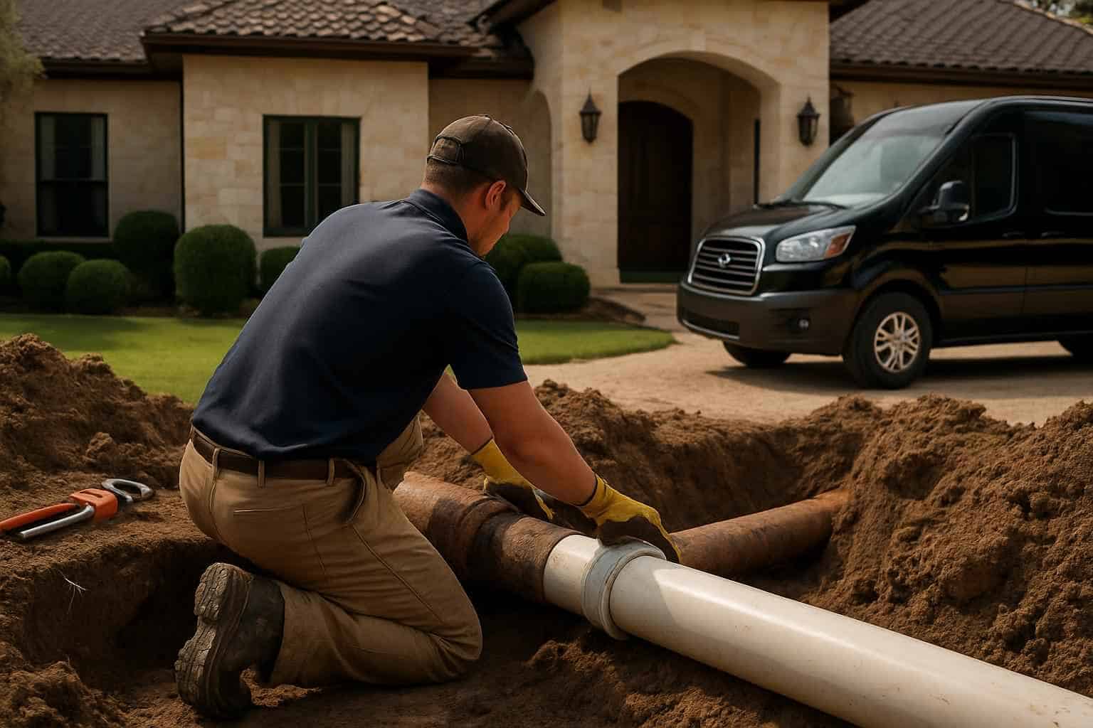 Sewer Line Repair Company in Doss TX