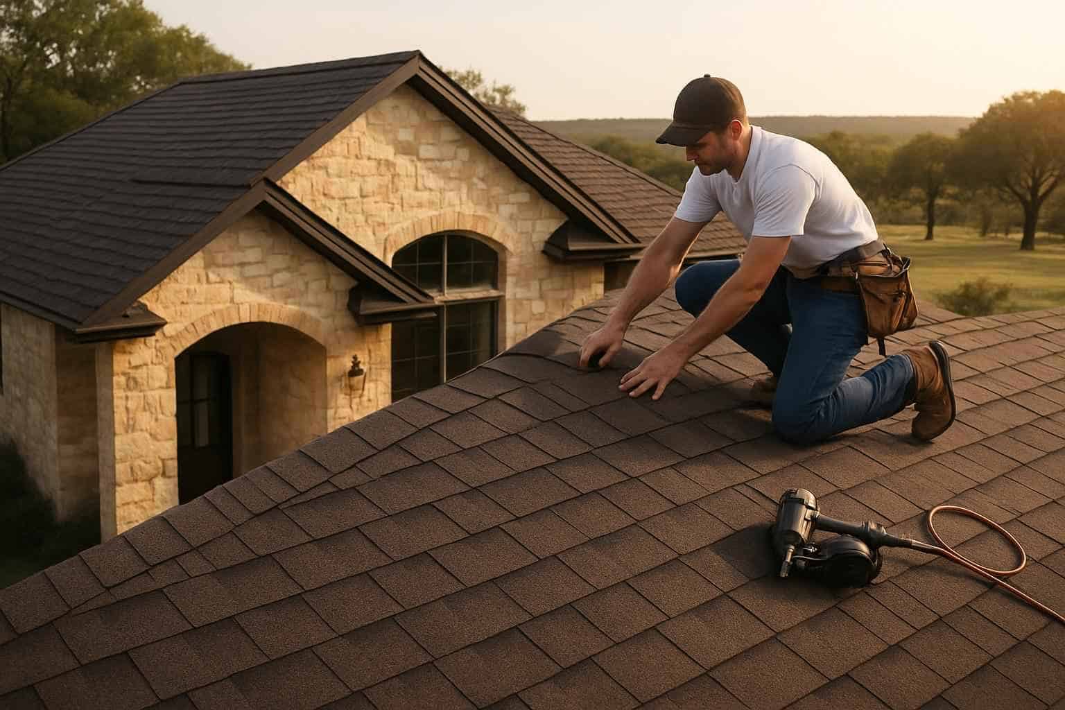 Shingle Roofing Contractor in Doss TX