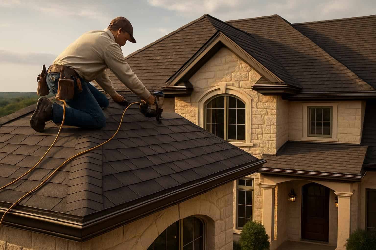 Shingle Roofing Contractor in Harper TX