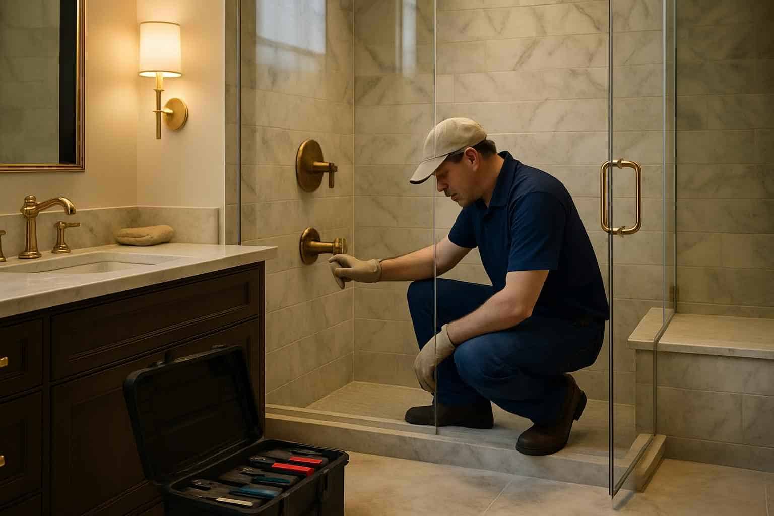 Shower Leak Repair Service in Harper TX