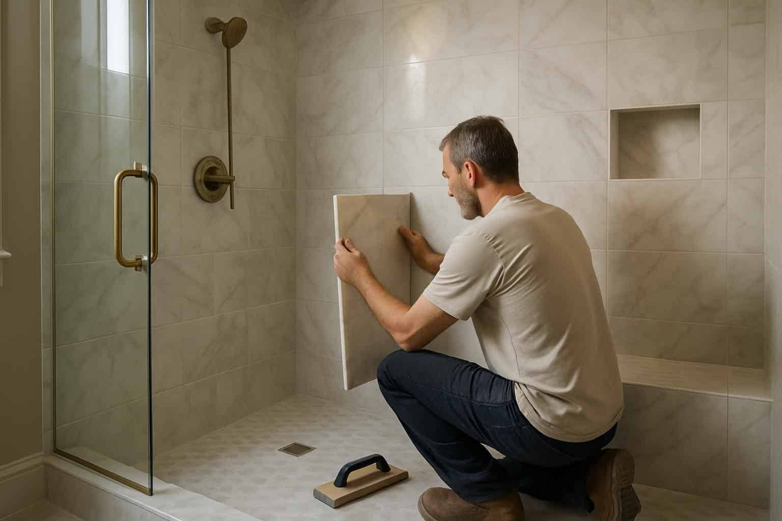 Shower Tile Installation Service in Comfort TX