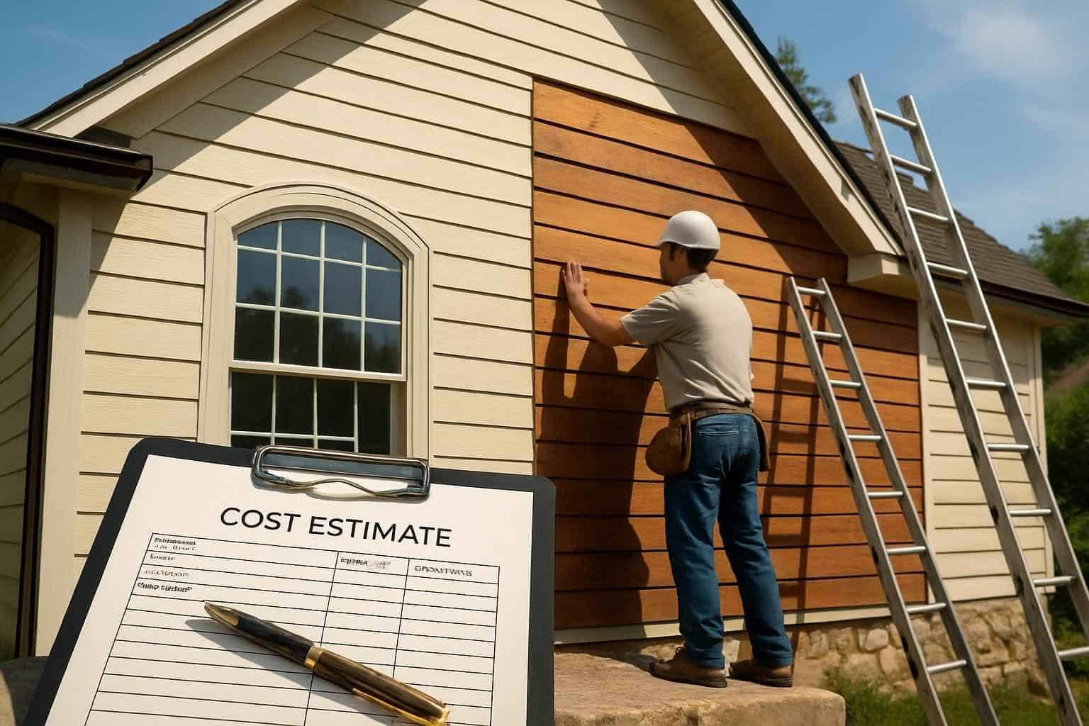 Siding Installation Cost Estimate in Doss TX