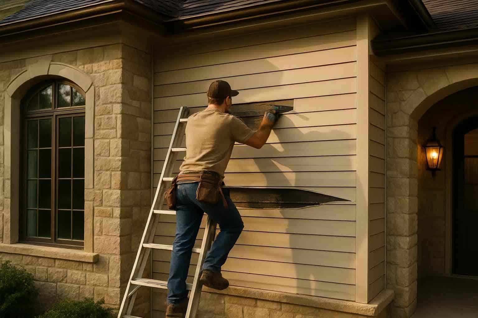 Siding Repair Service in Doss TX
