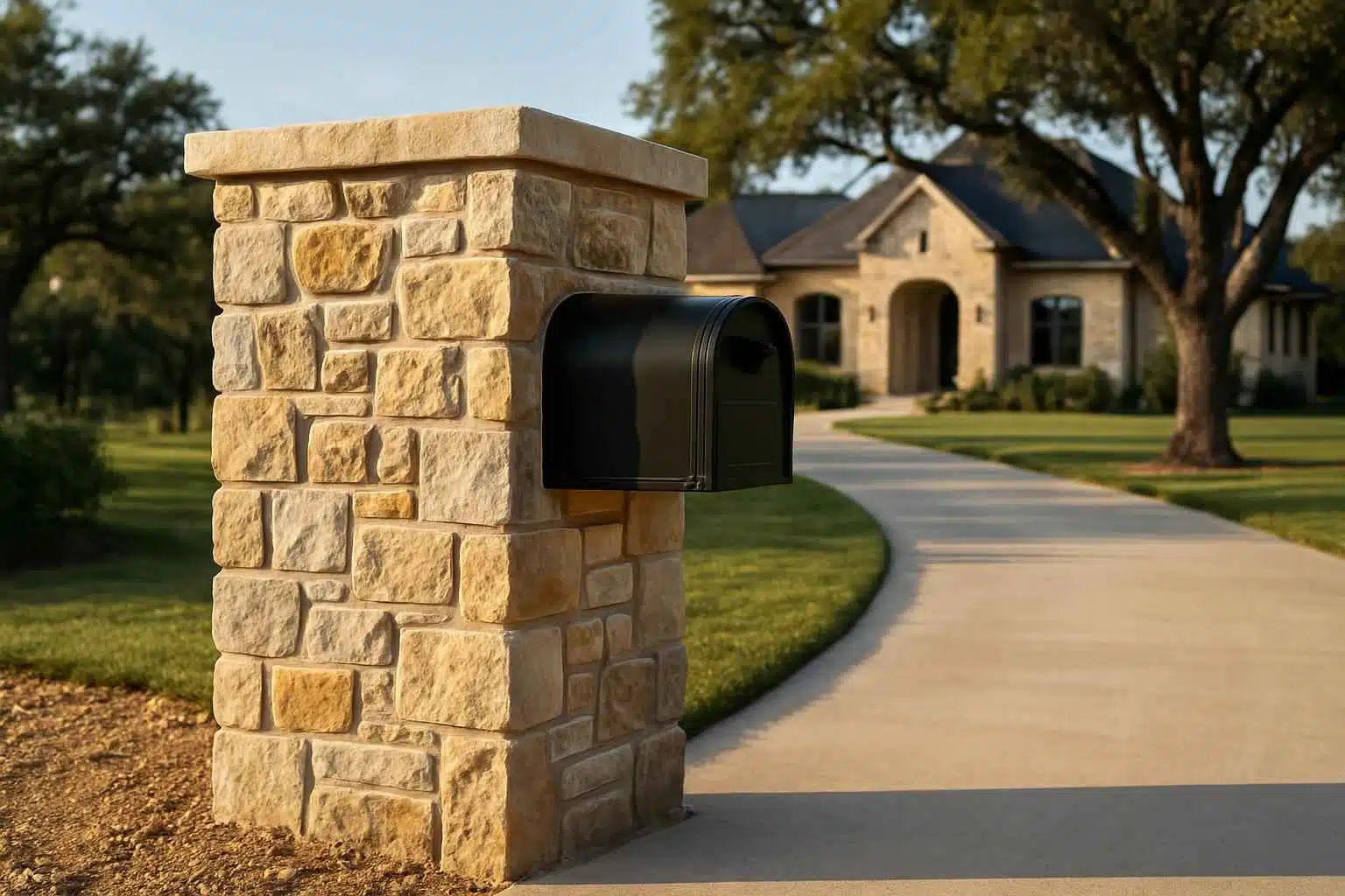 Masonry Contractor In Doss TX Stone Mailbox Masonry Service in Doss TX