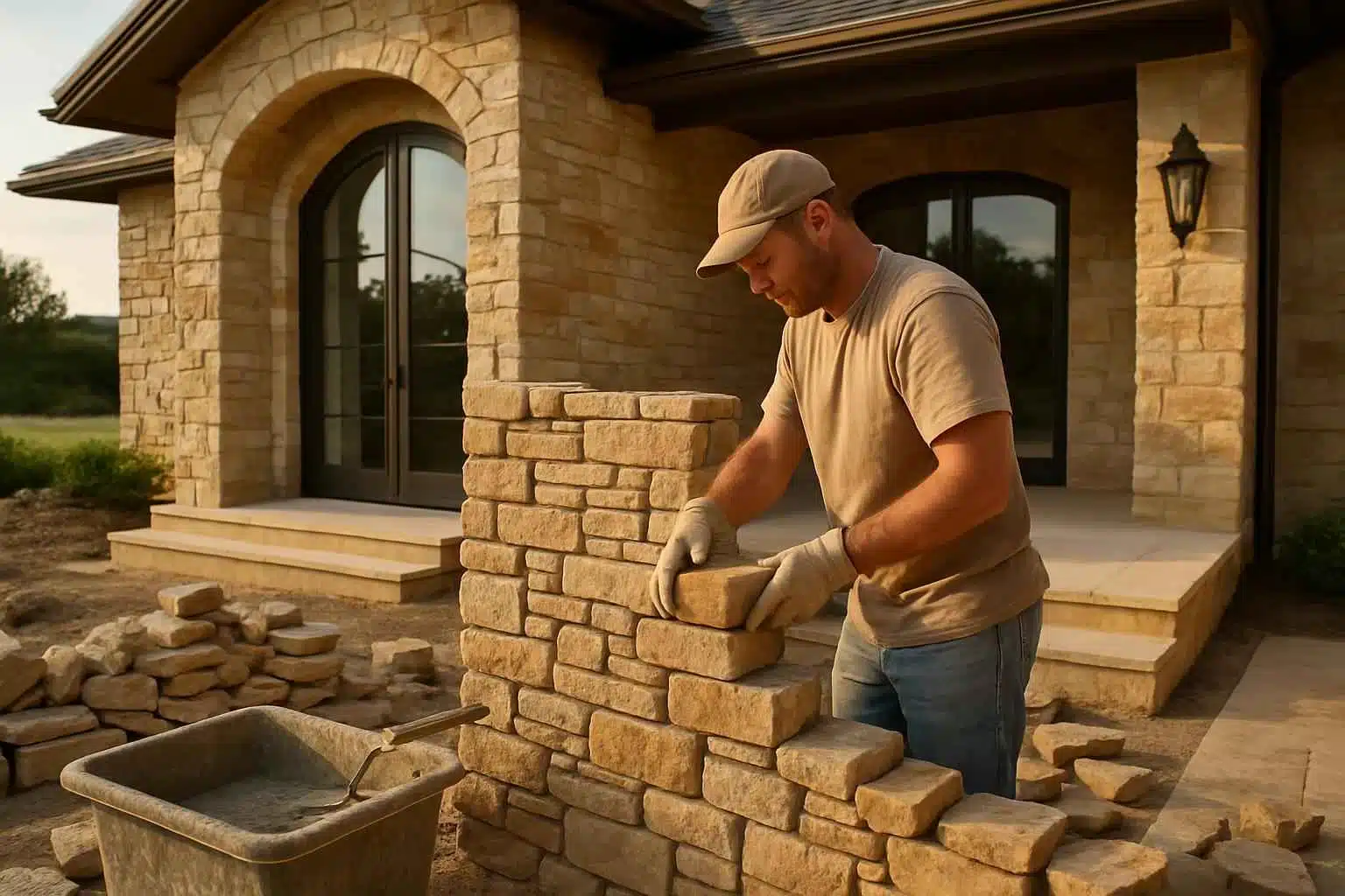 Masonry Contractor In Doss TX Stone Masonry Contractor in Doss TX