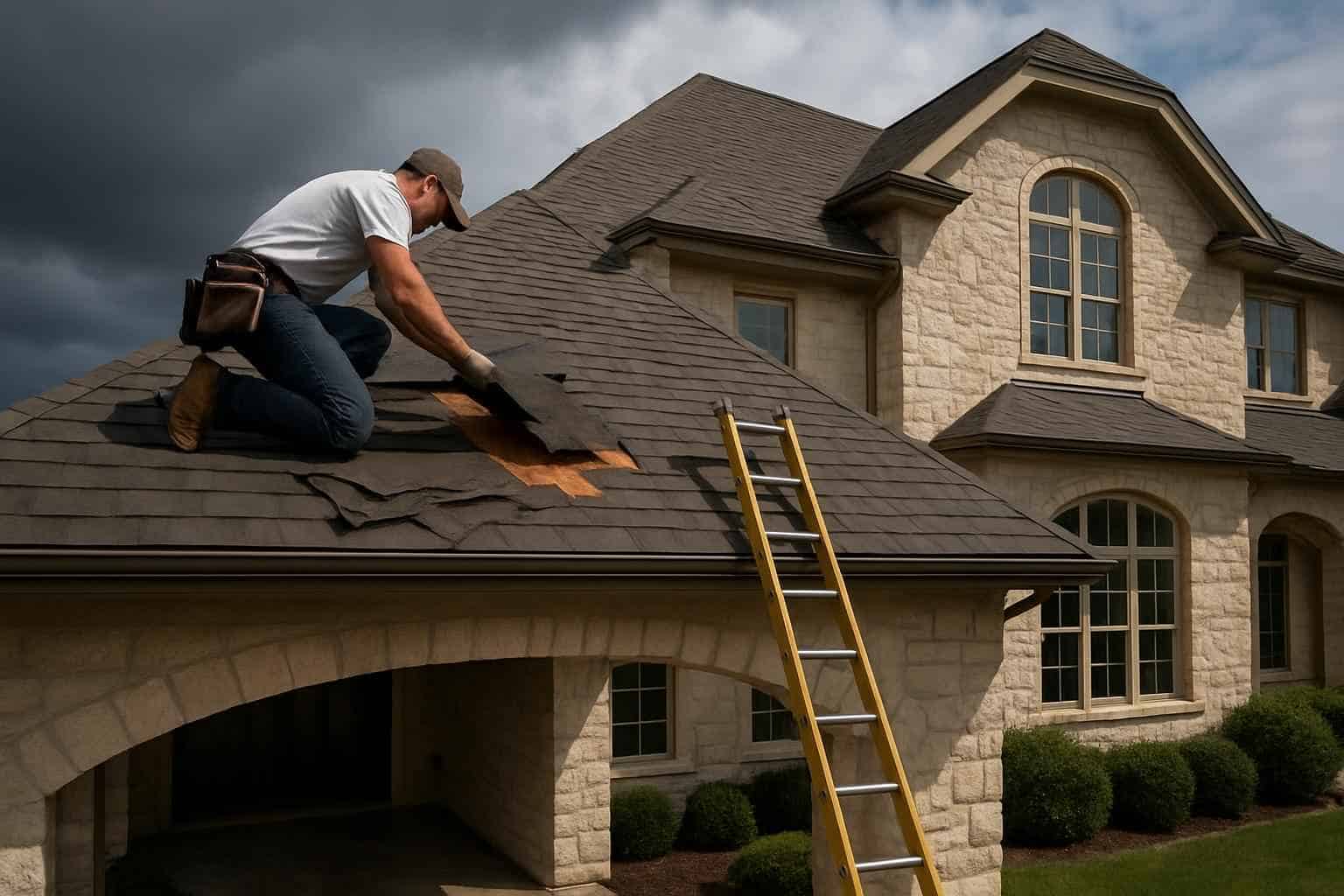 Storm Damage Roof Repair Company in Harper TX
