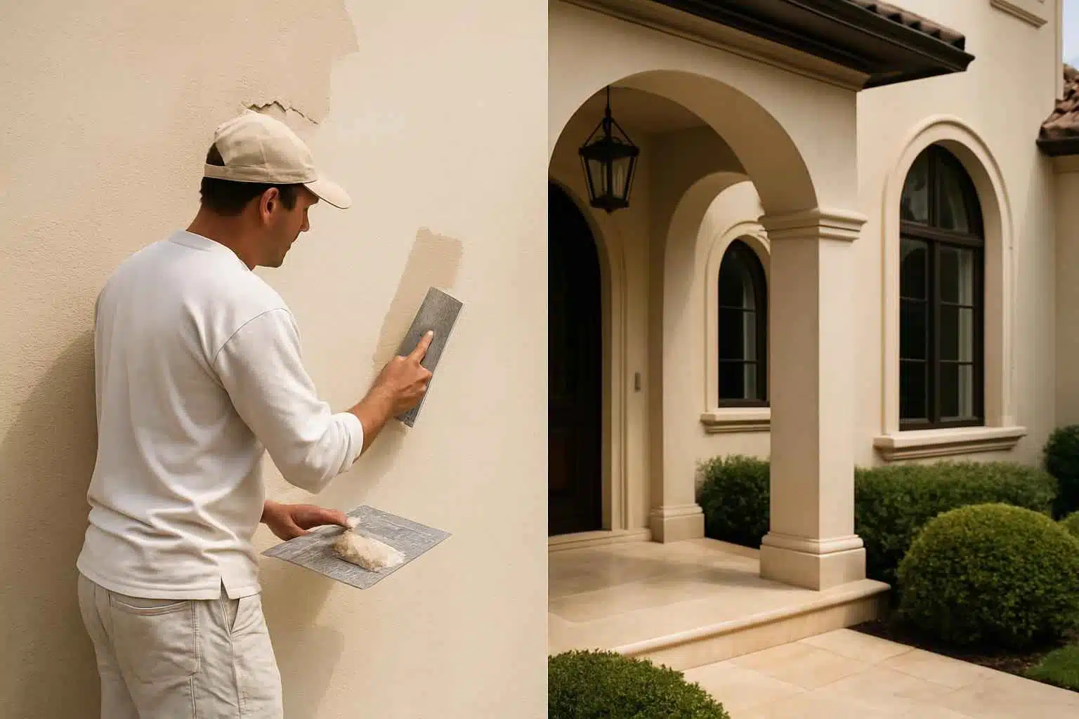 Stucco Recoat Service in Doss TX
