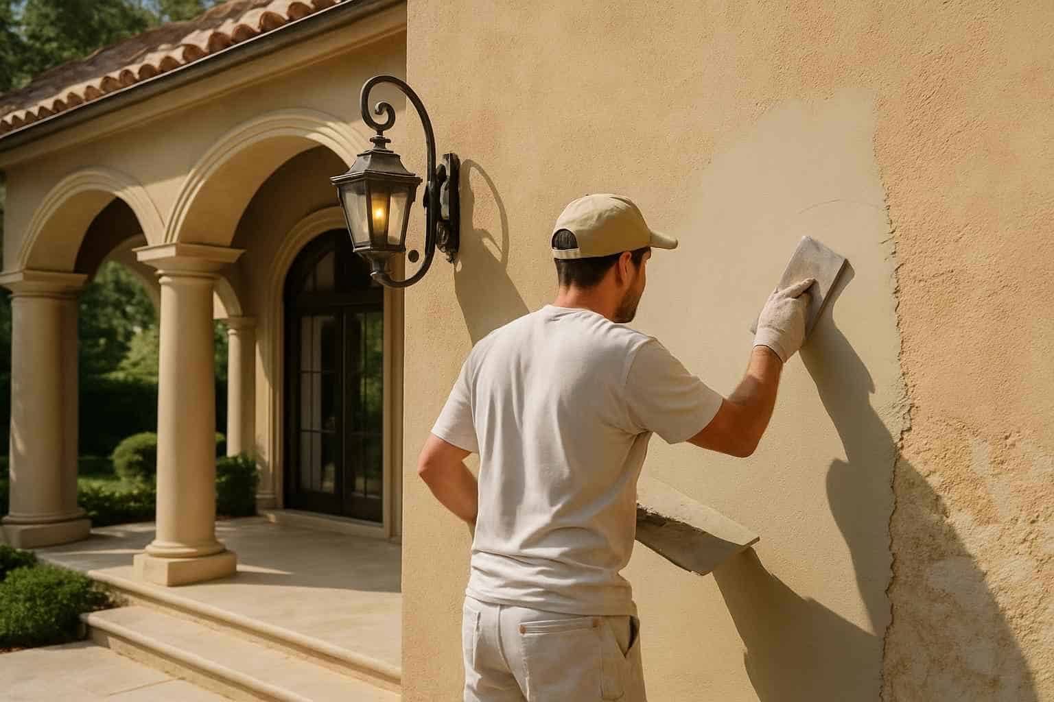 Stucco Recoat Service in Harper TX