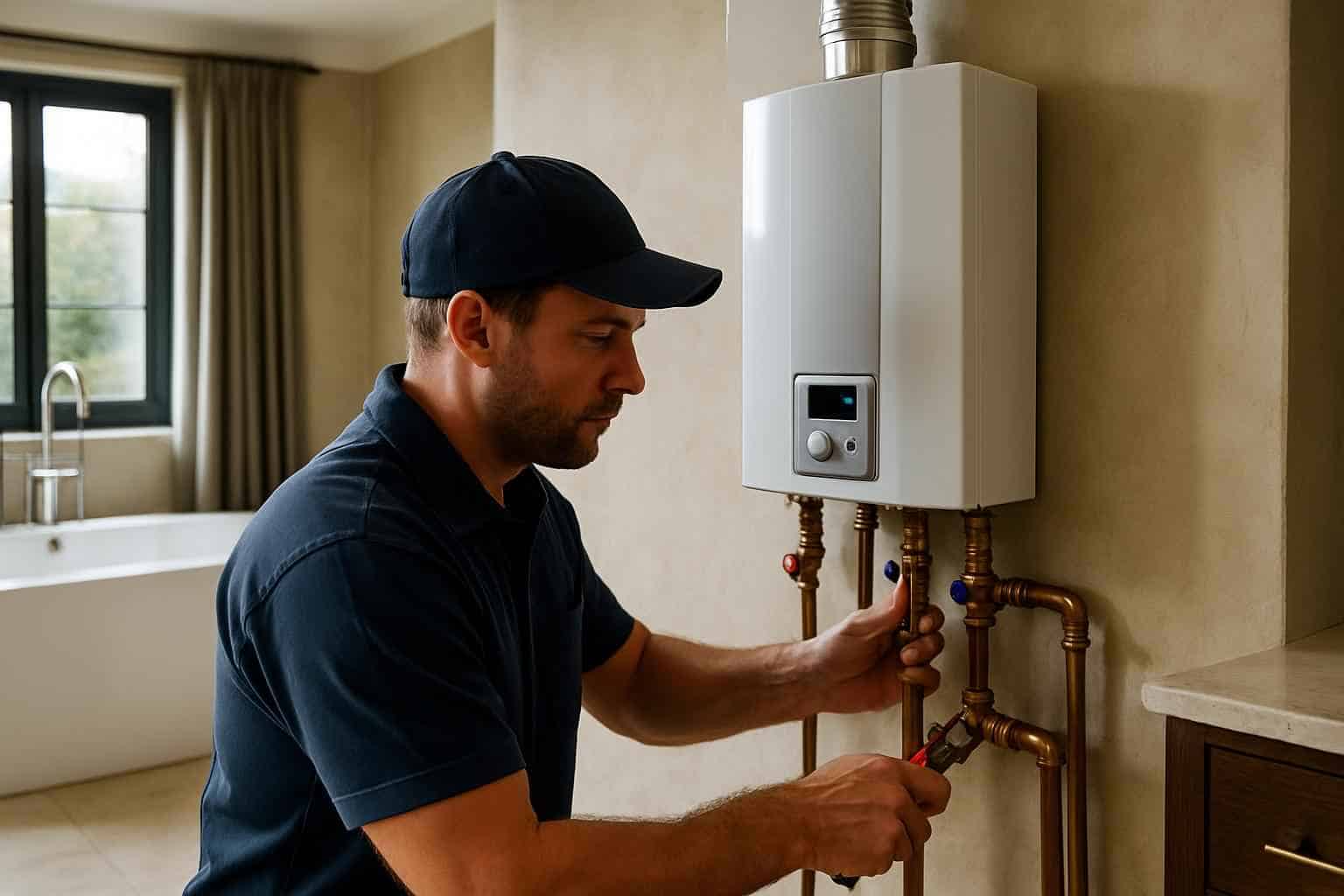 Tankless Water Heater Installer in Comfort TX