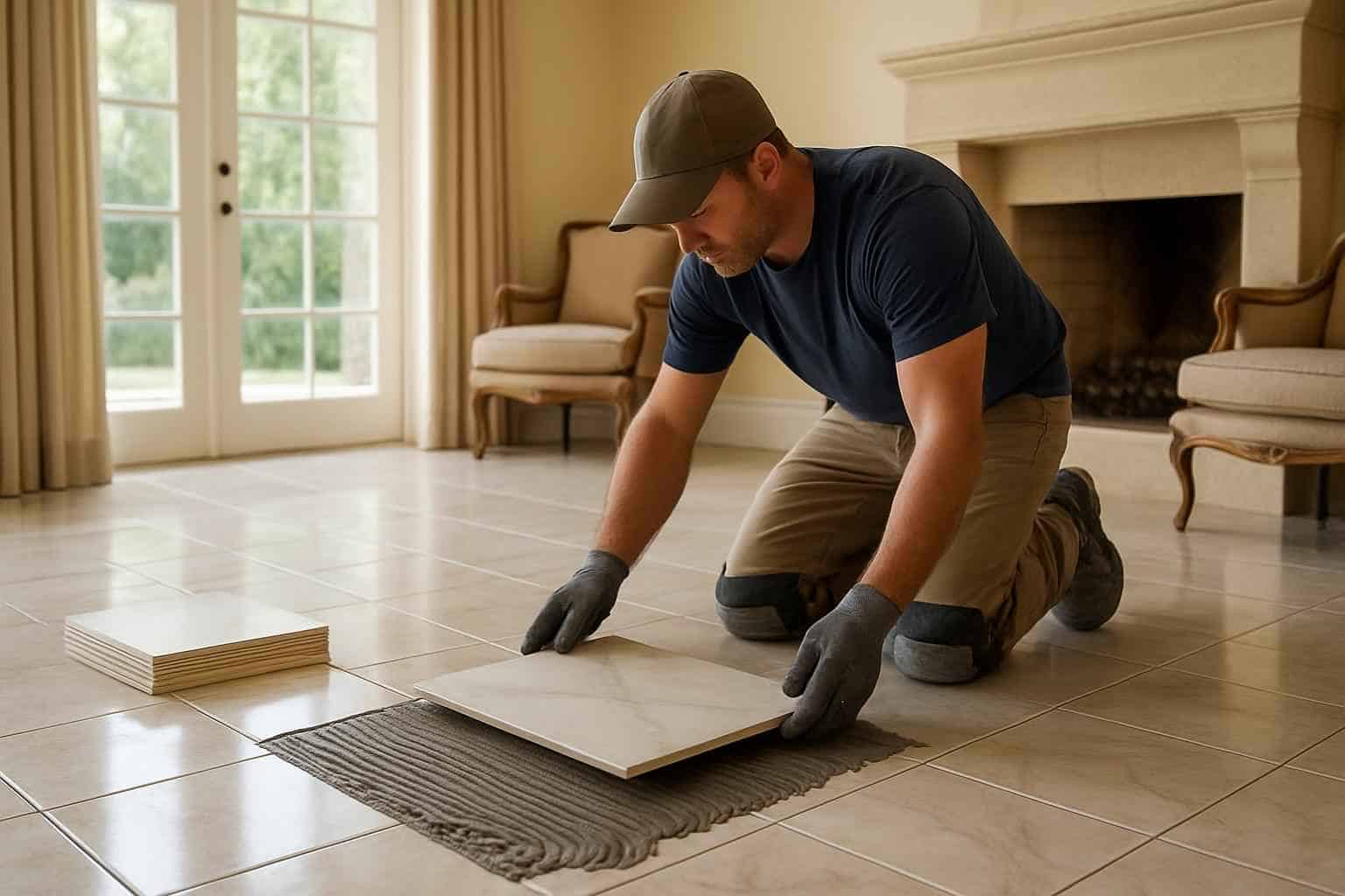 Tile Flooring Installer in Comfort TX