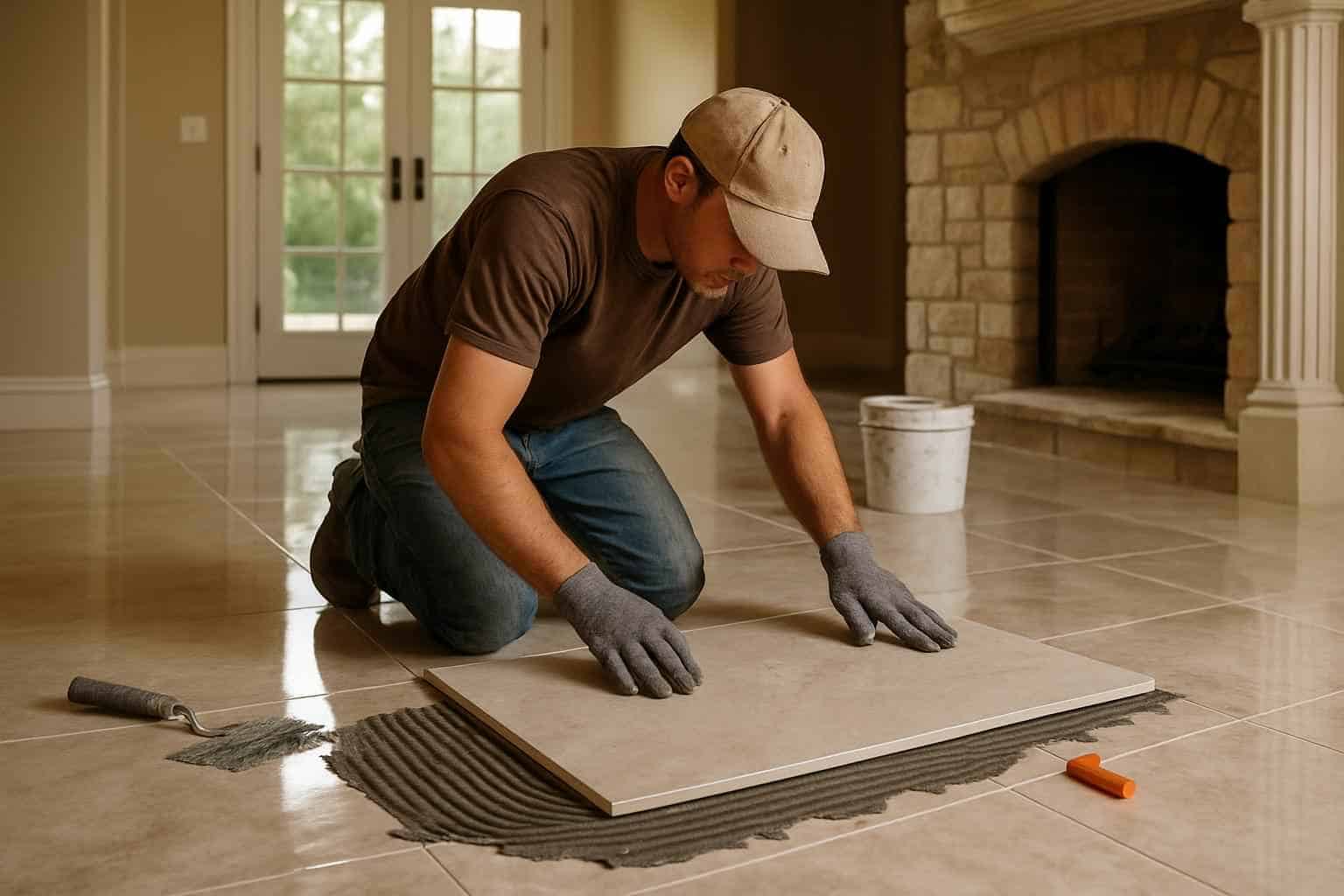 Tile Flooring Installer in Doss TX