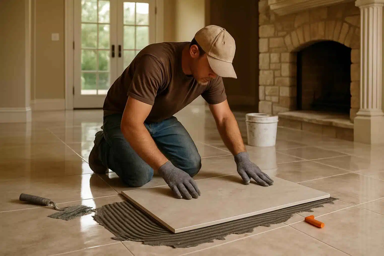 Tile Flooring Installer in Doss TX