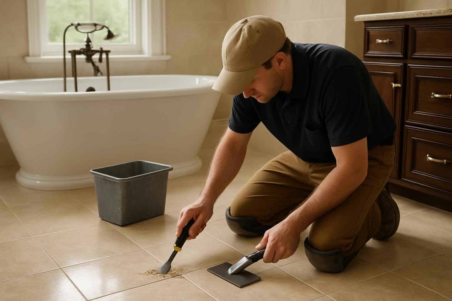 Tile Repair Service in Comfort TX