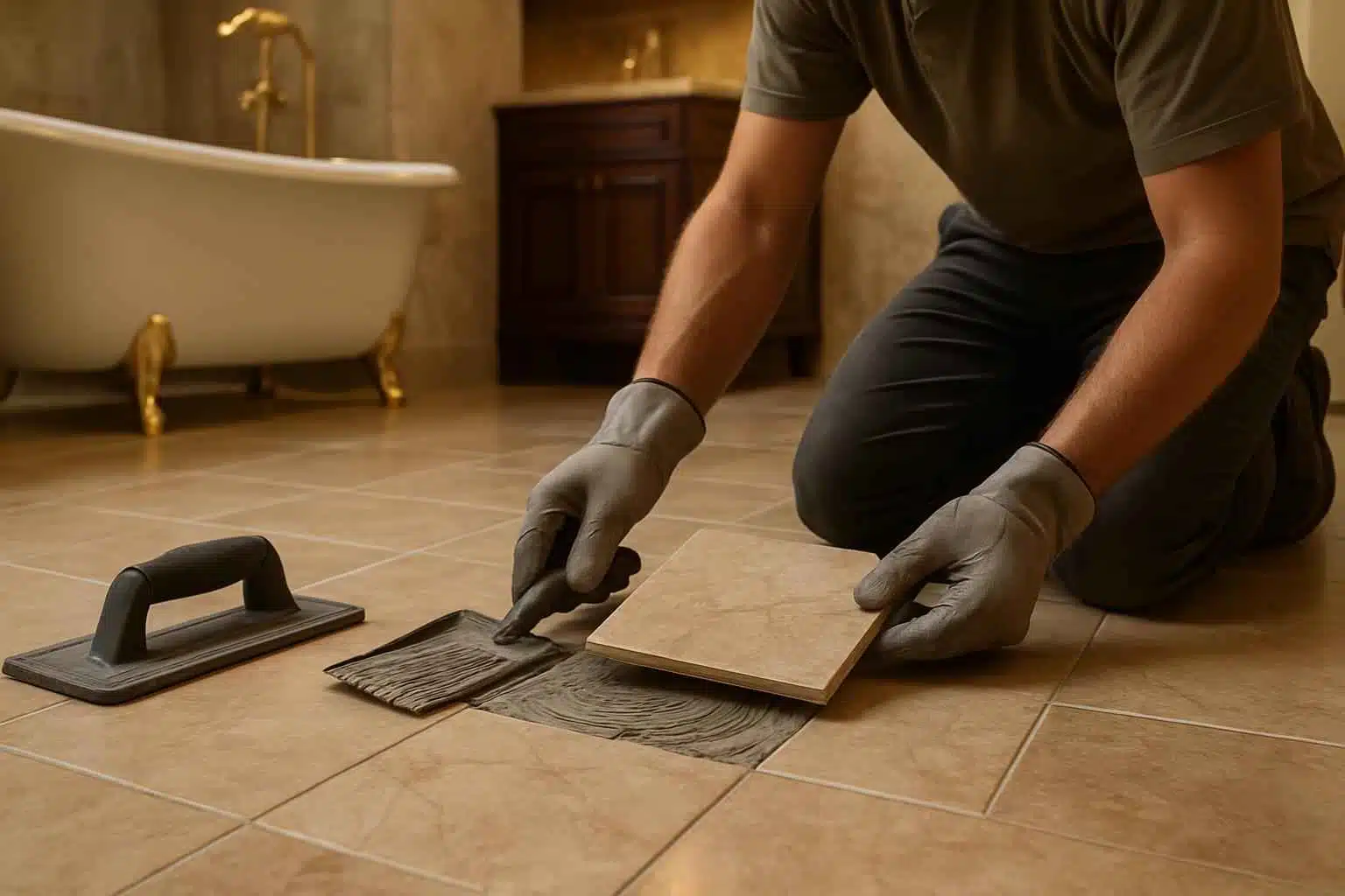 Tile Repair Service in Harper TX