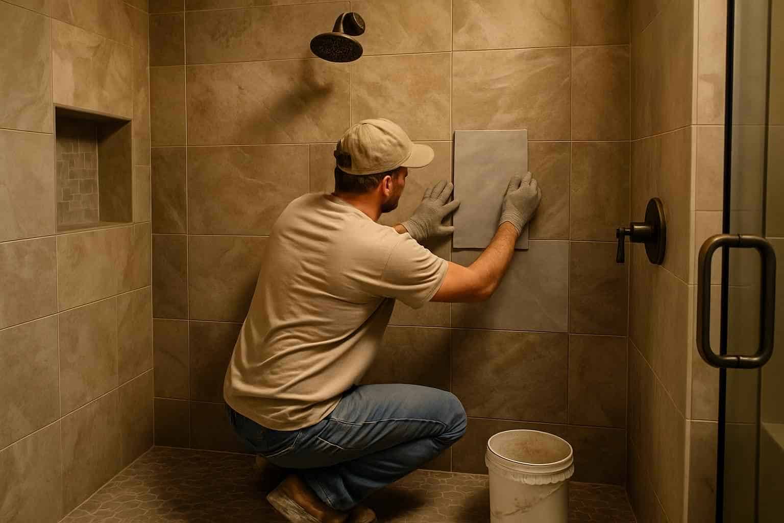 Tile Shower Installer in Comfort TX