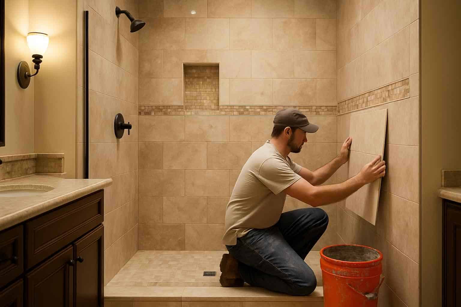 Tile Shower Installer in Harper TX