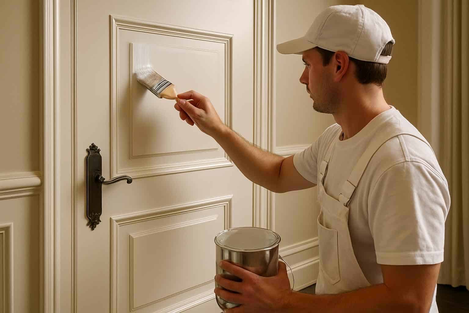 Trim Door Painting Service in Harper TX