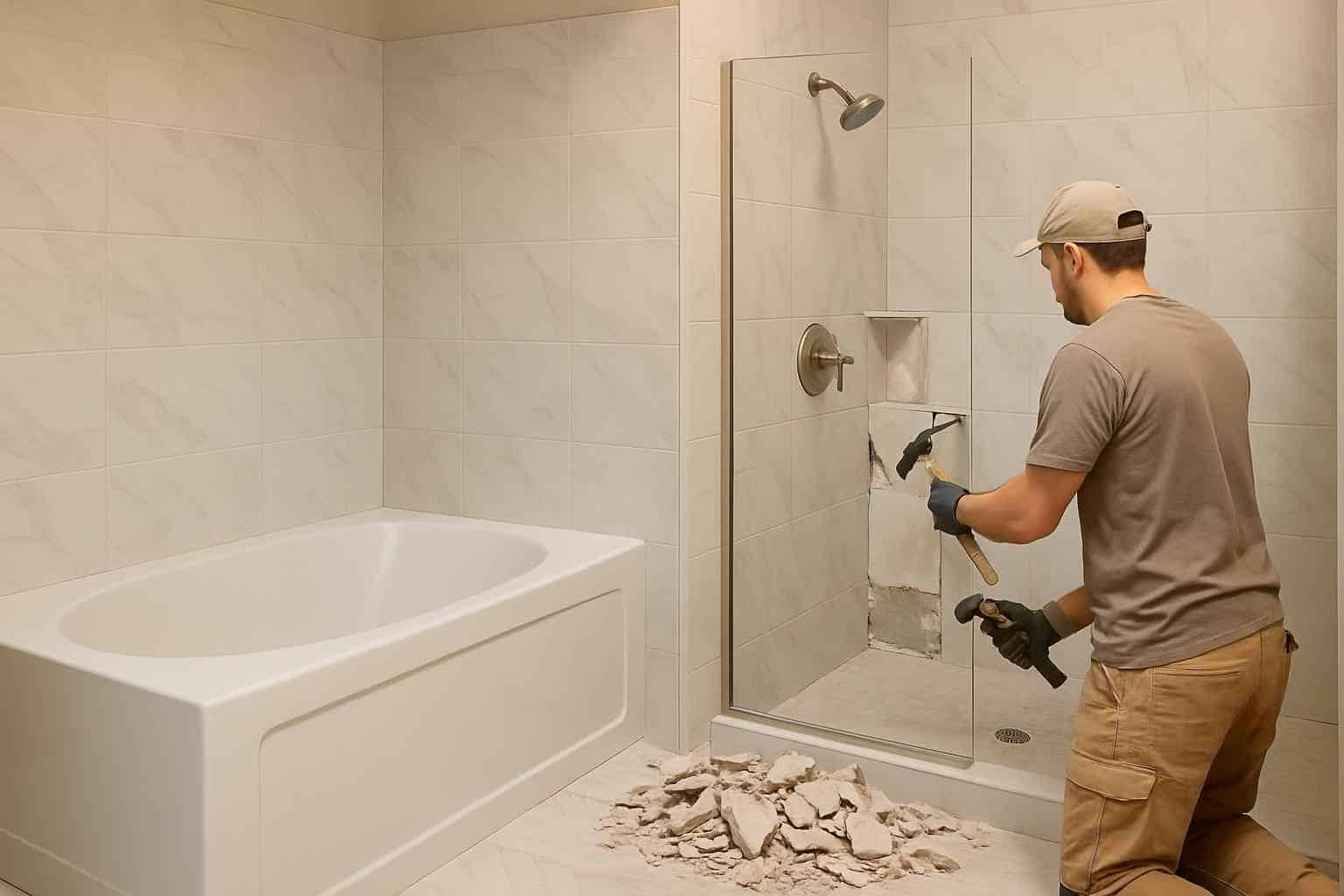 Tub to Shower Conversion Service in Comfort TX