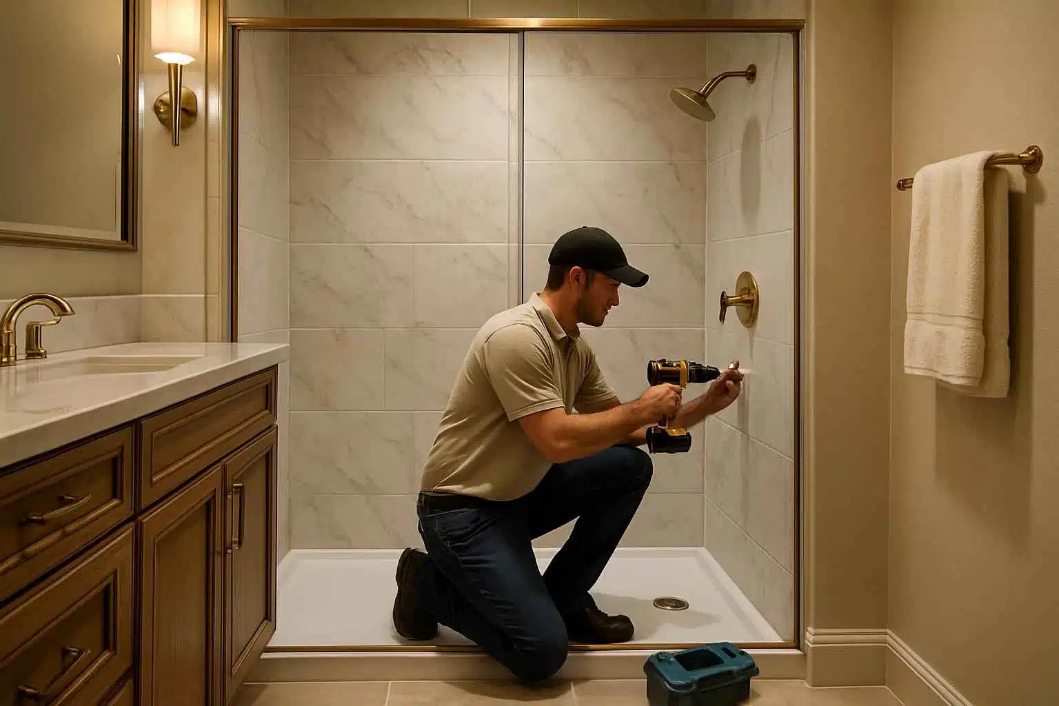 Bathroom Remodeling Contractor In Doss TX Tub to Shower Conversion Service in Doss TX