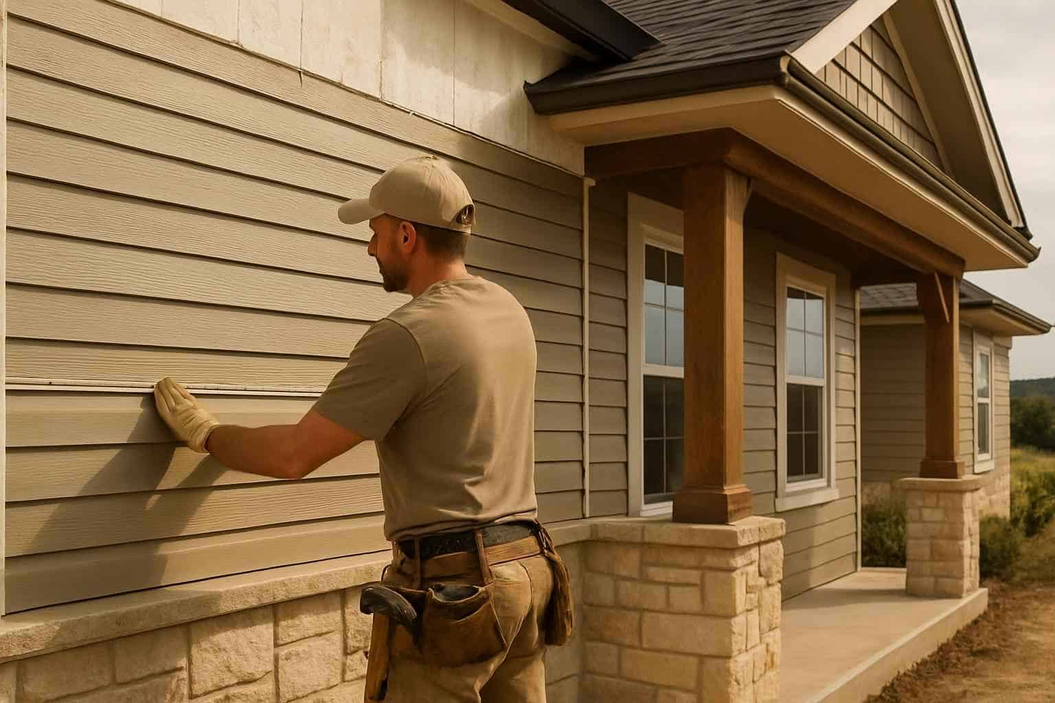 Vinyl Siding Installer in Harper TX