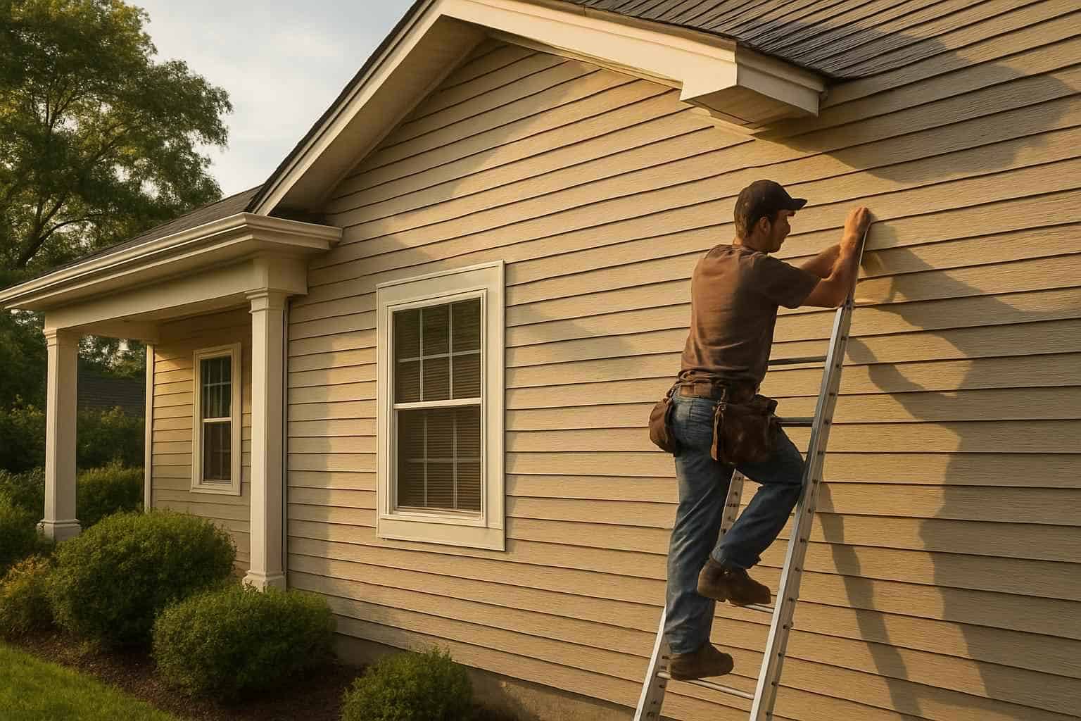 Vinyl Siding Installer in Hye TX