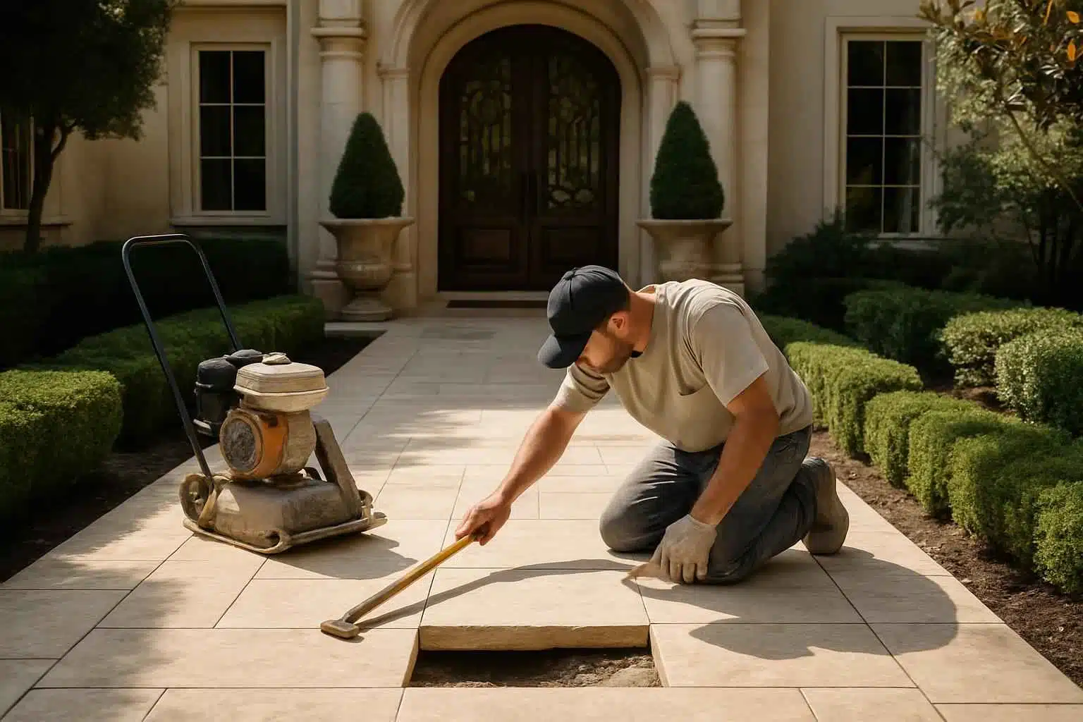 Walkway Repair Leveling Service in Comfort TX