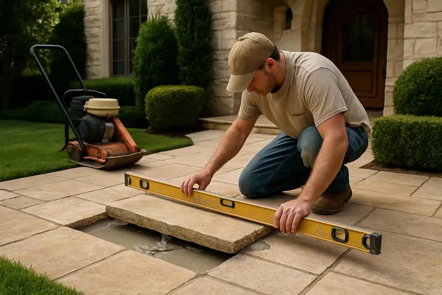 Walkway Repair Leveling Service in Hye TX