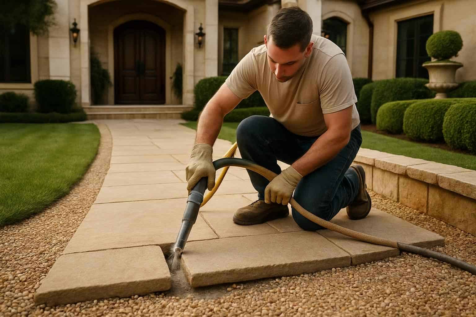 Walkway Repair Leveling Service in Kerrville TX