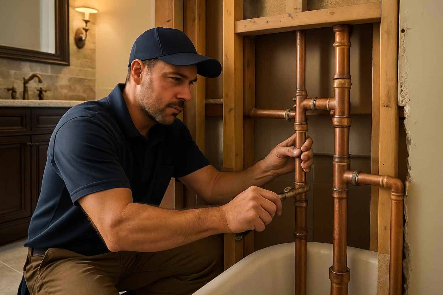 Whole Home Repipe Contractor in Comfort TX