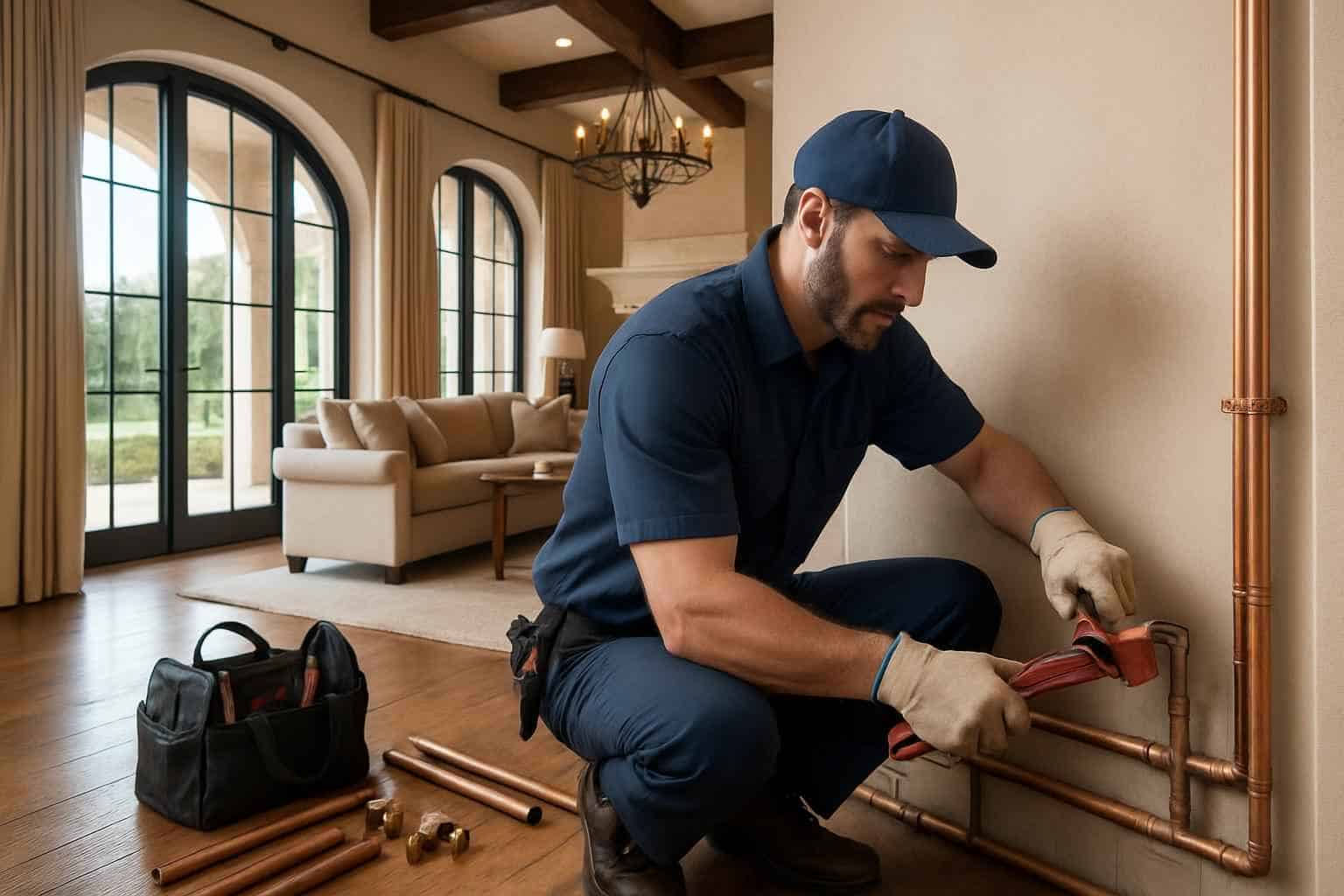 Whole Home Repipe Contractor in Kerrville TX