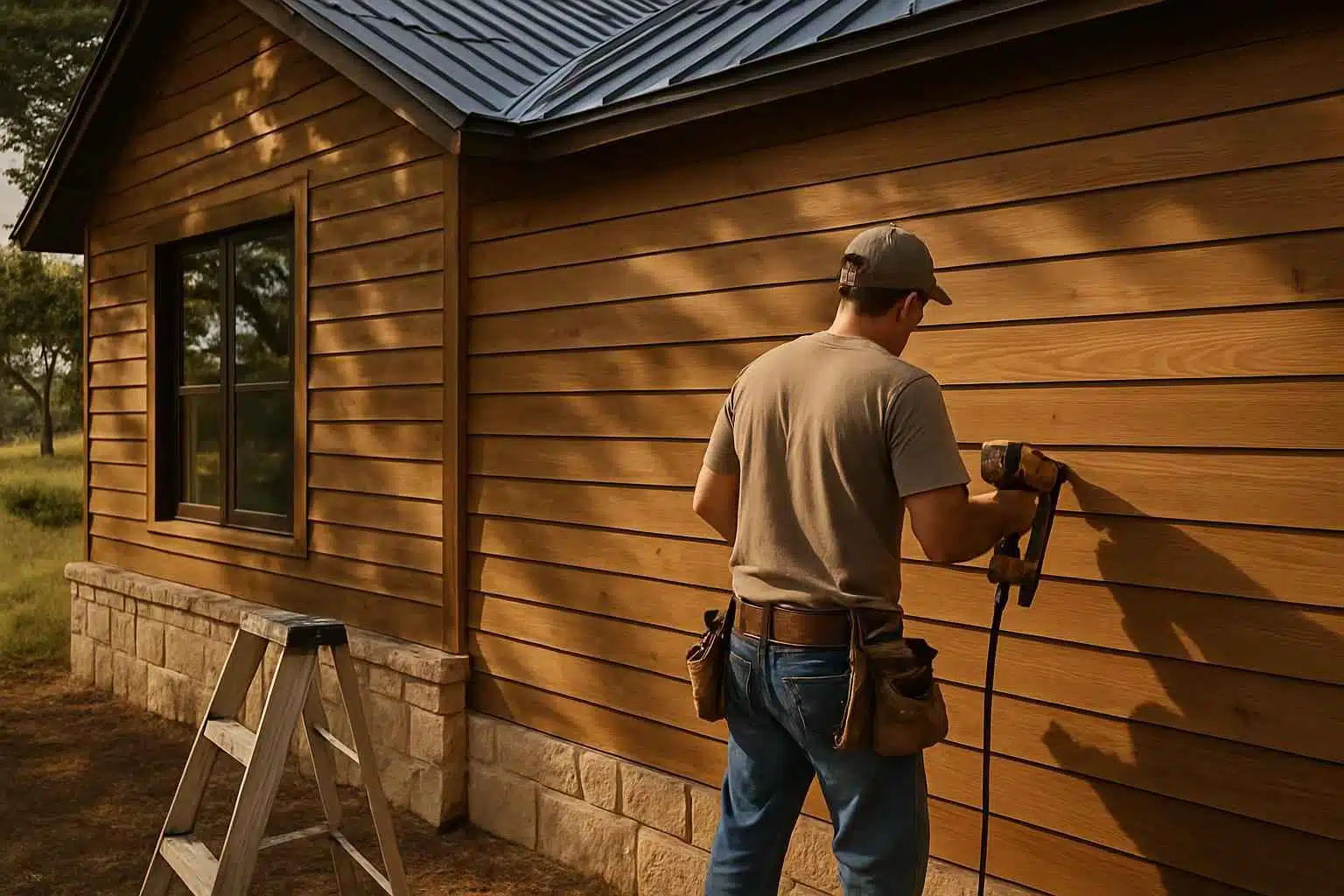 Wood Siding Installer in Hye TX
