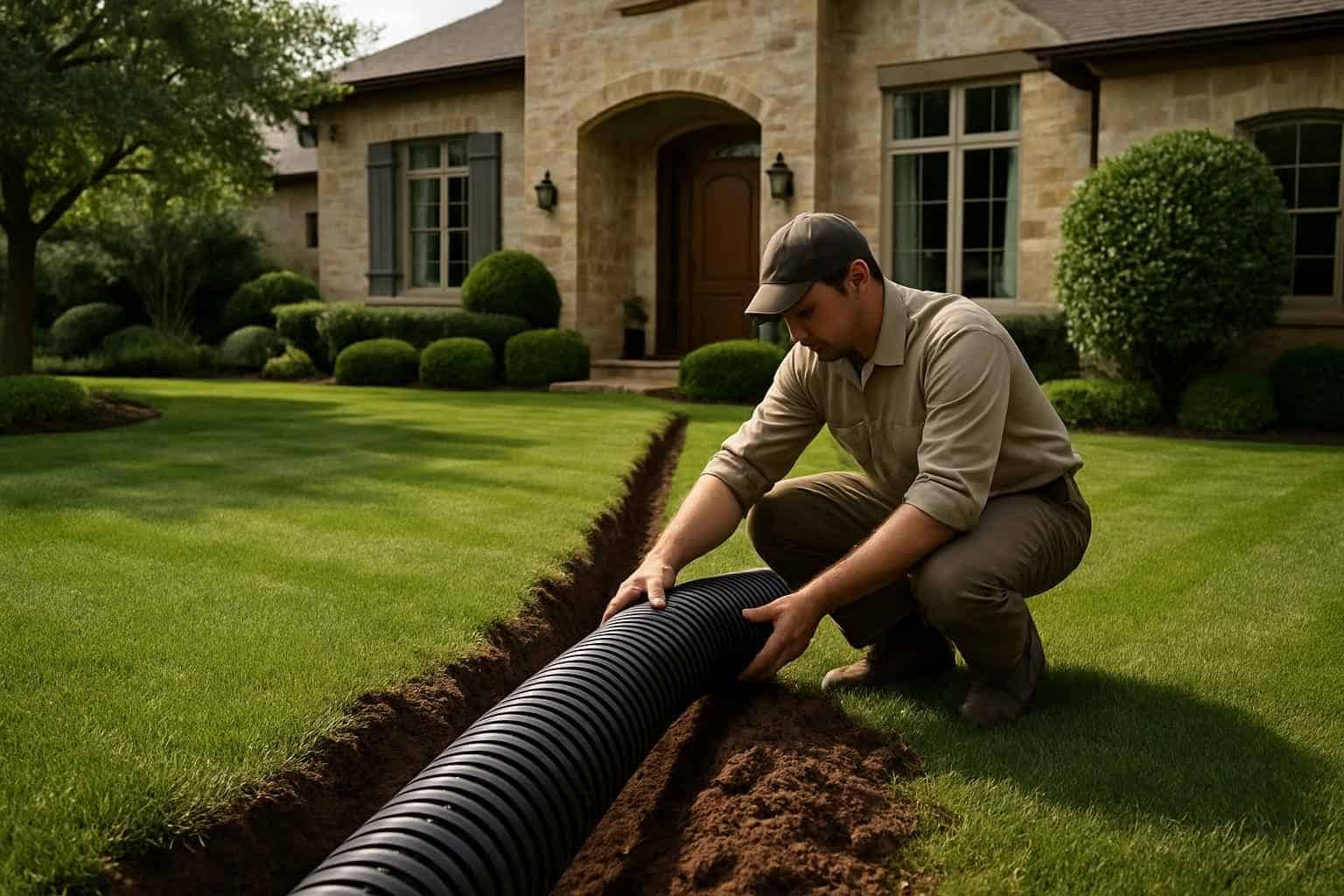 Yard Drainage Company in Kerrville TX