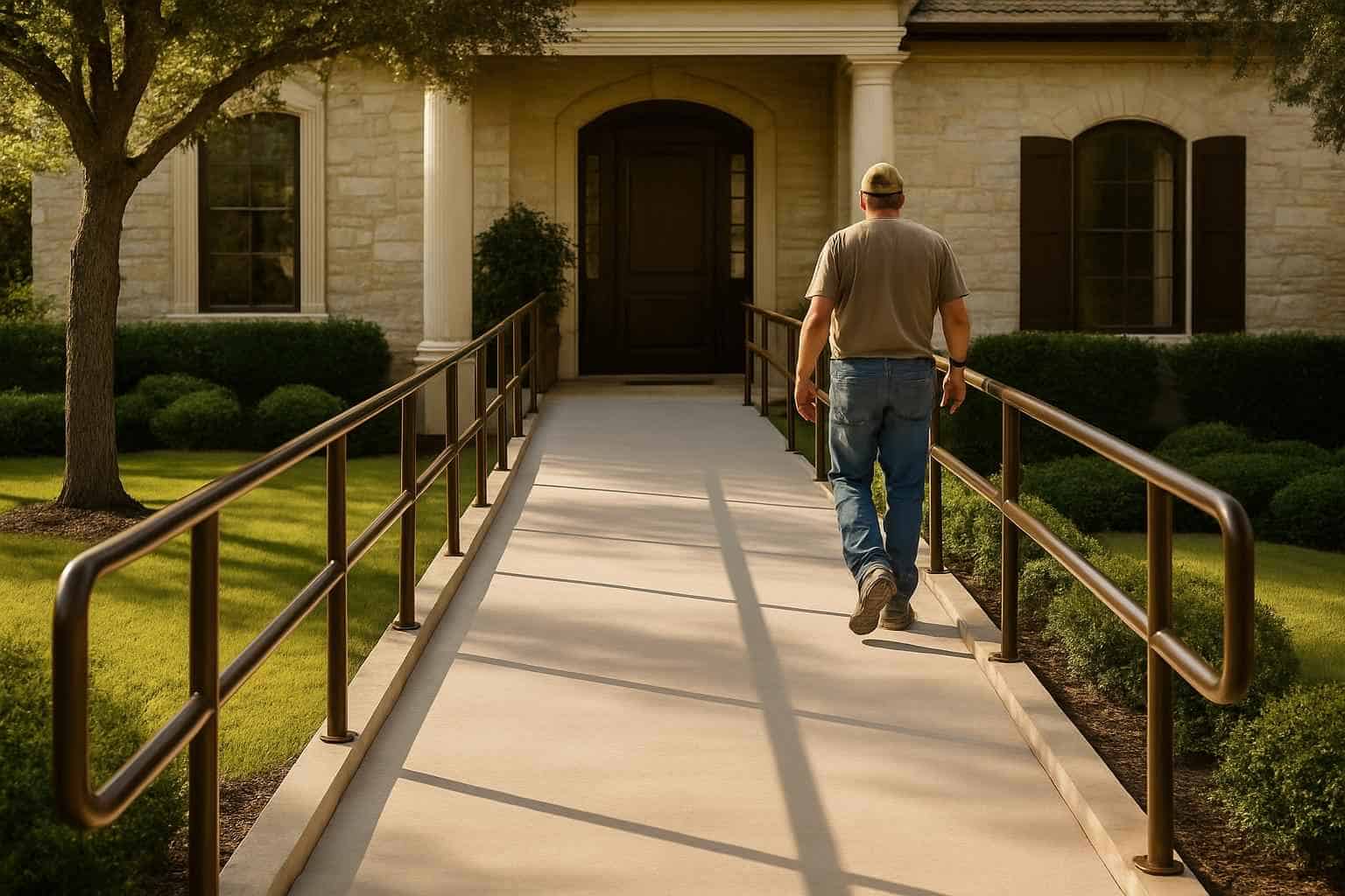 Path Walkway Contractor In Waring TX ADA Walkway Upgrade Service in Waring TX