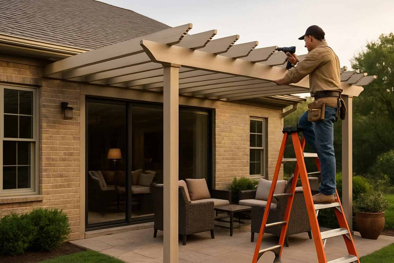 Attached Pergola Installer in Ingram TX