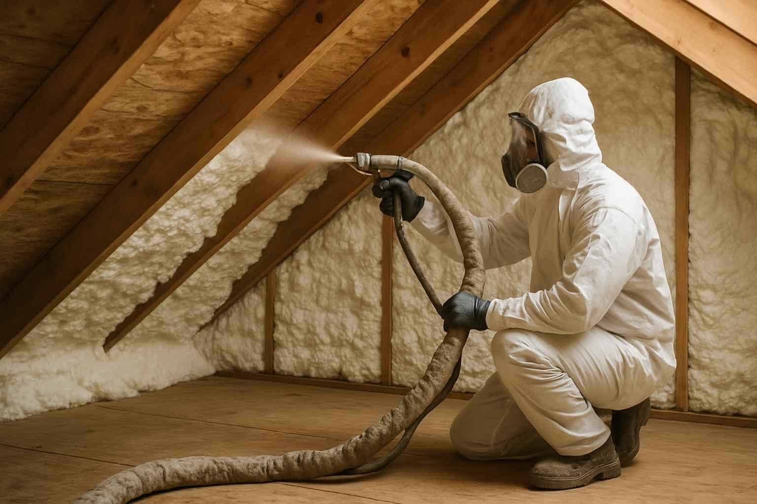 Attic Spray Foam Installer in Sisterdale TX