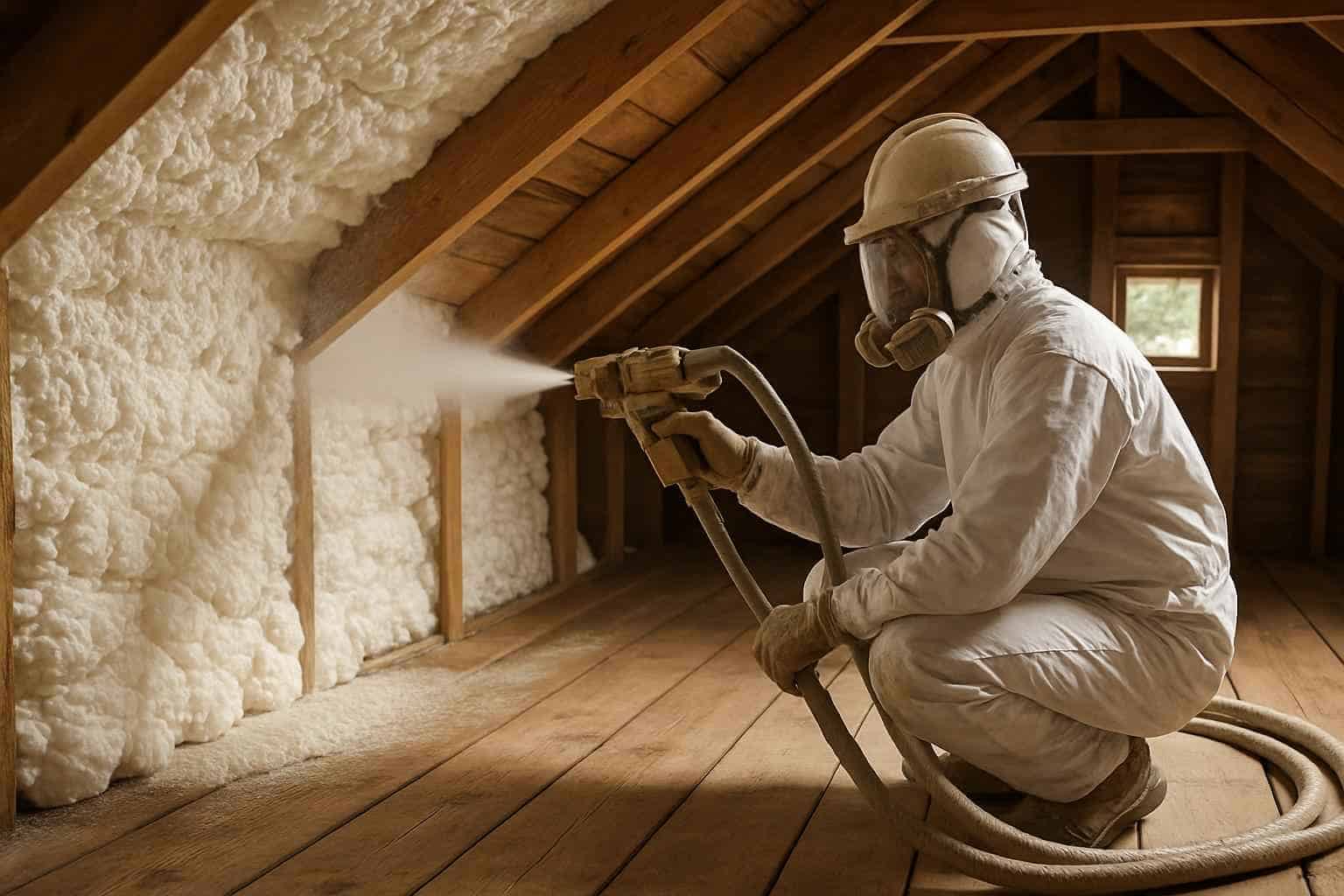 Spray Foam Insulation Contractor In Waring TX Attic Spray Foam Installer in Waring TX